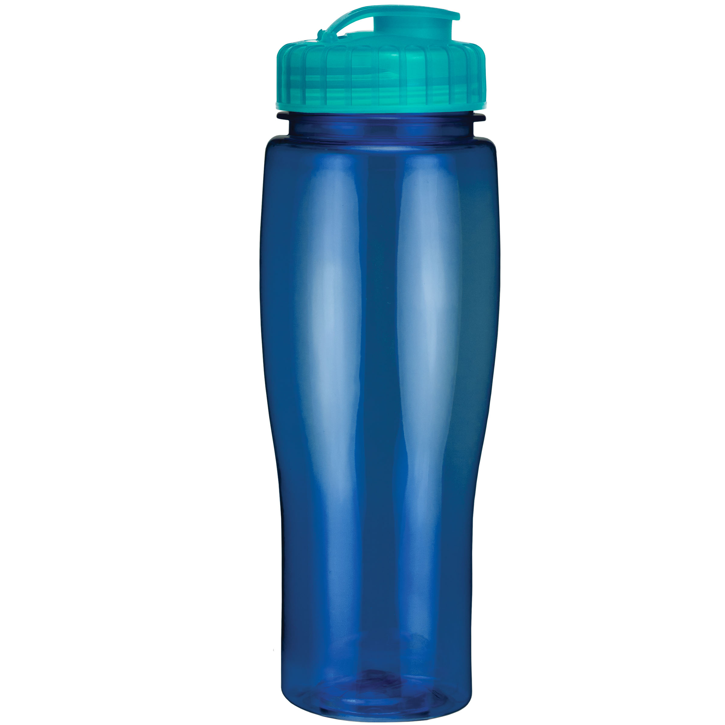 Picture of 24 Oz. Translucent Contour Bottle w/ Flip Top Lid