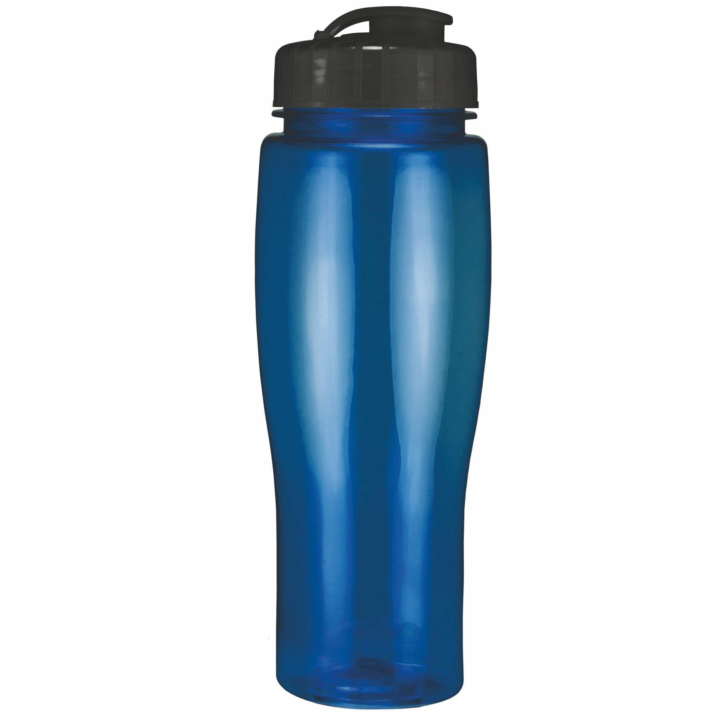 Picture of 24 Oz. Translucent Contour Bottle w/ Flip Top Lid