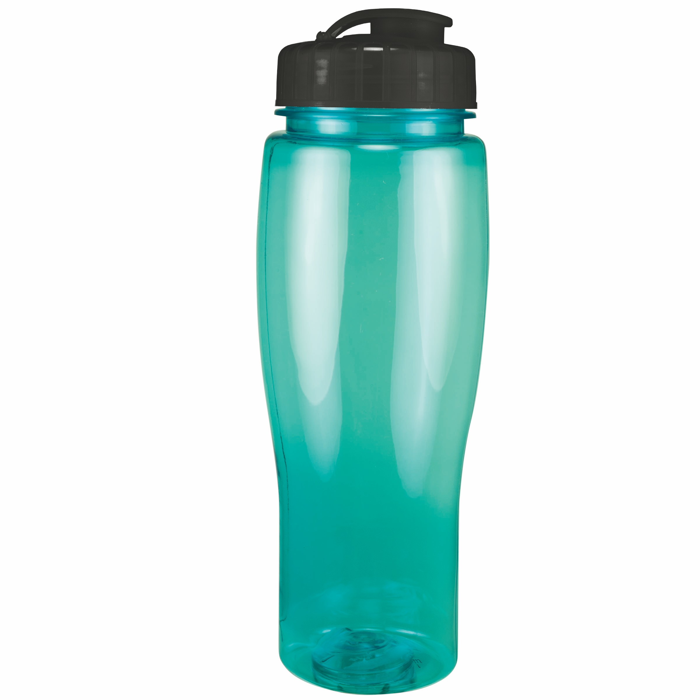Picture of 24 Oz. Translucent Contour Bottle w/ Flip Top Lid