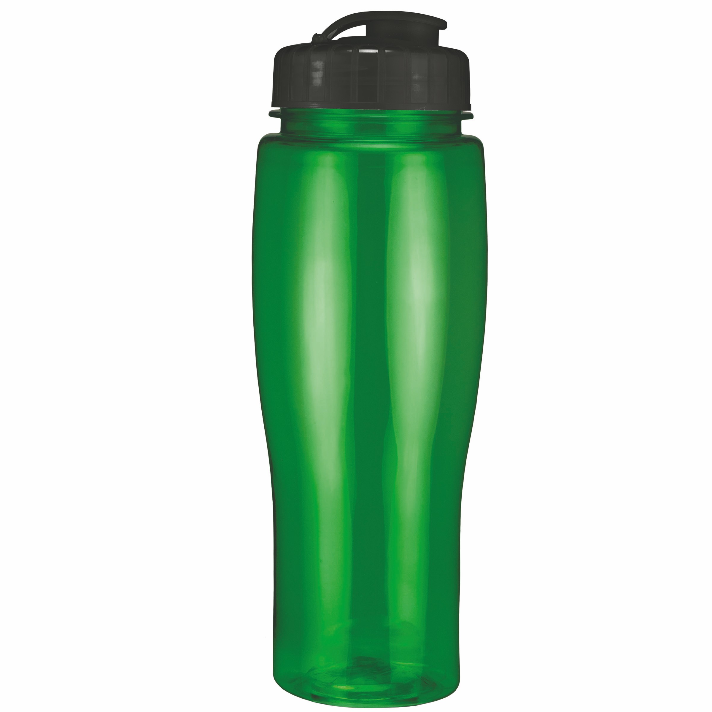 Picture of 24 Oz. Translucent Contour Bottle w/ Flip Top Lid
