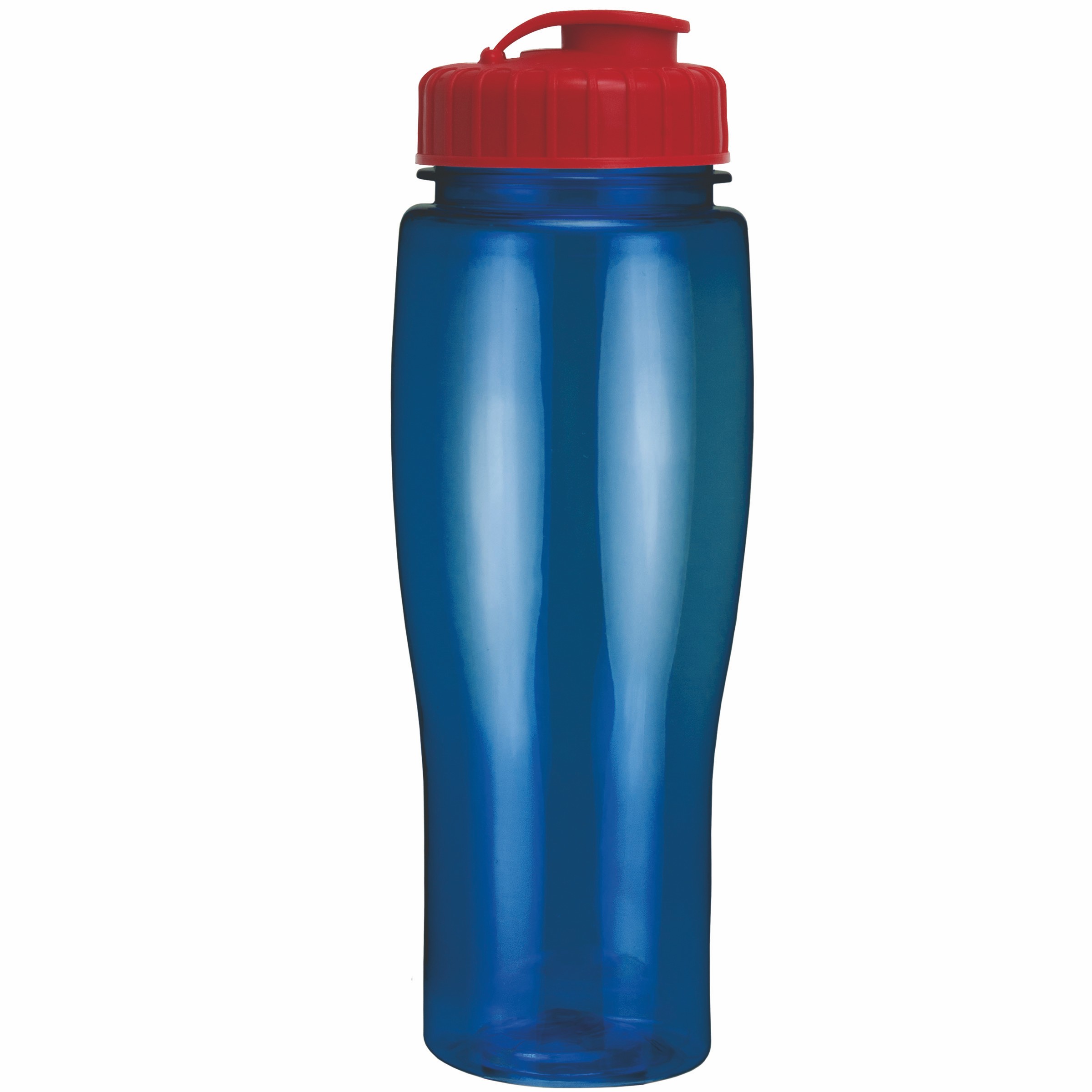 Picture of 24 Oz. Translucent Contour Bottle w/ Flip Top Lid