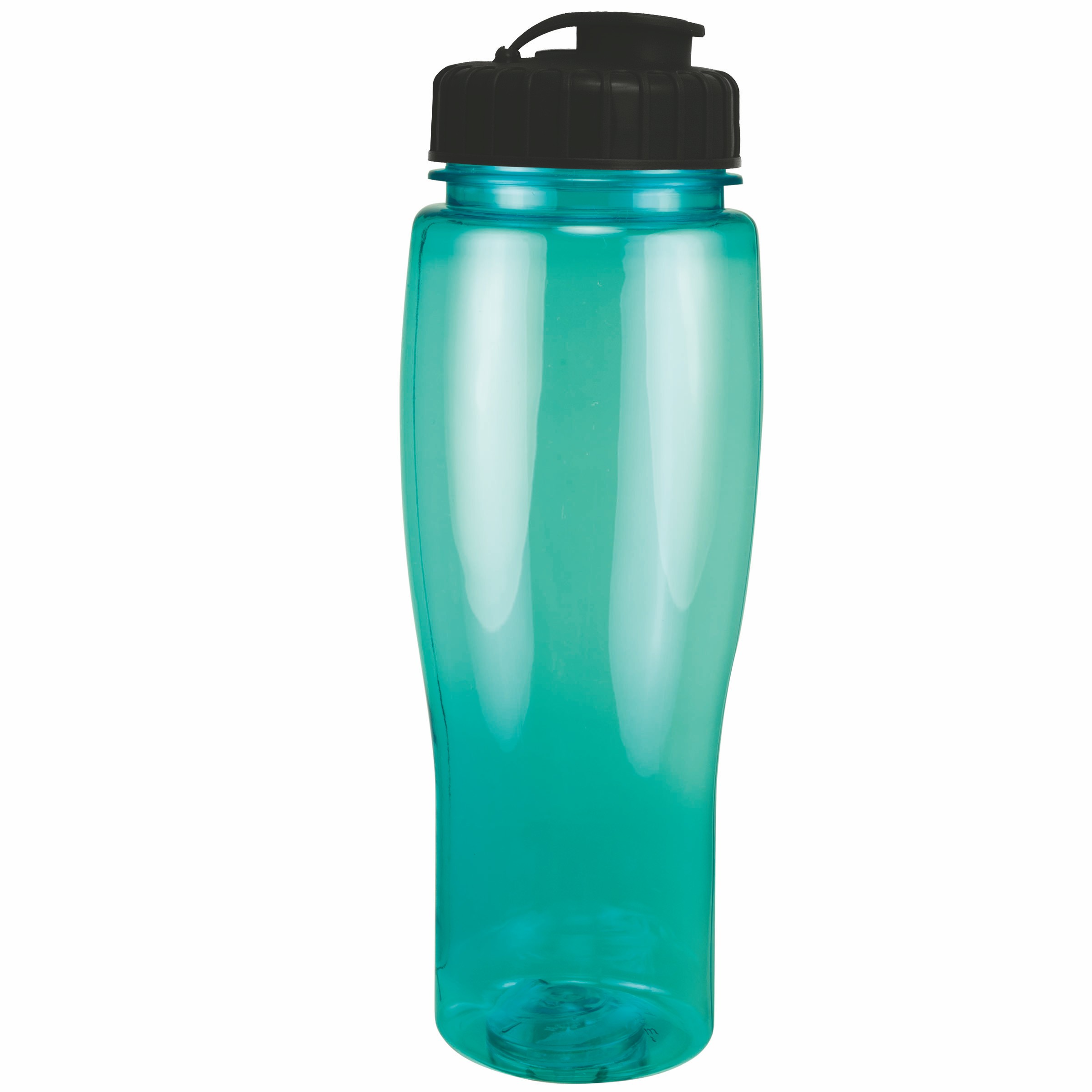 Picture of 24 Oz. Translucent Contour Bottle w/ Flip Top Lid