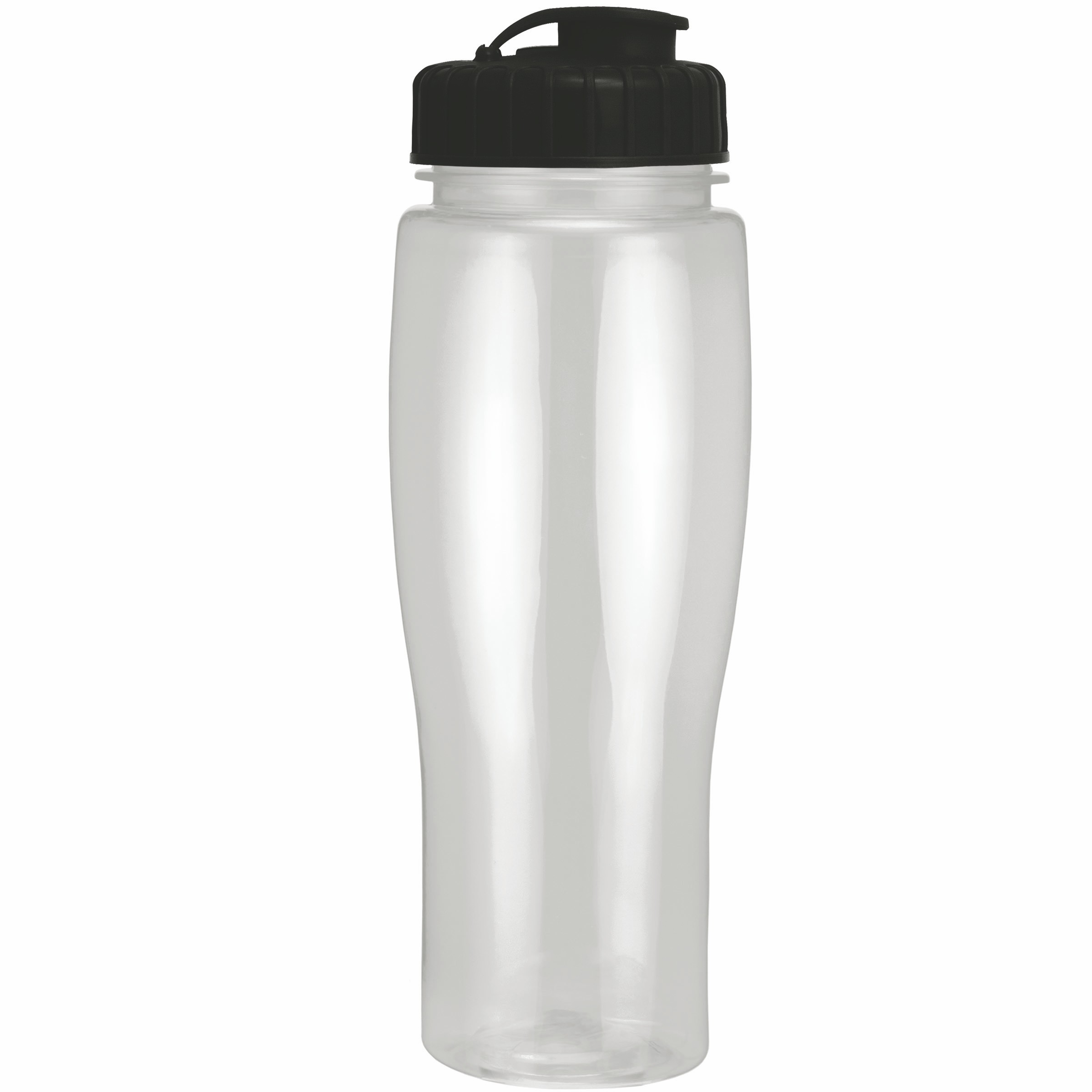 Picture of 24 Oz. Translucent Contour Bottle w/ Flip Top Lid
