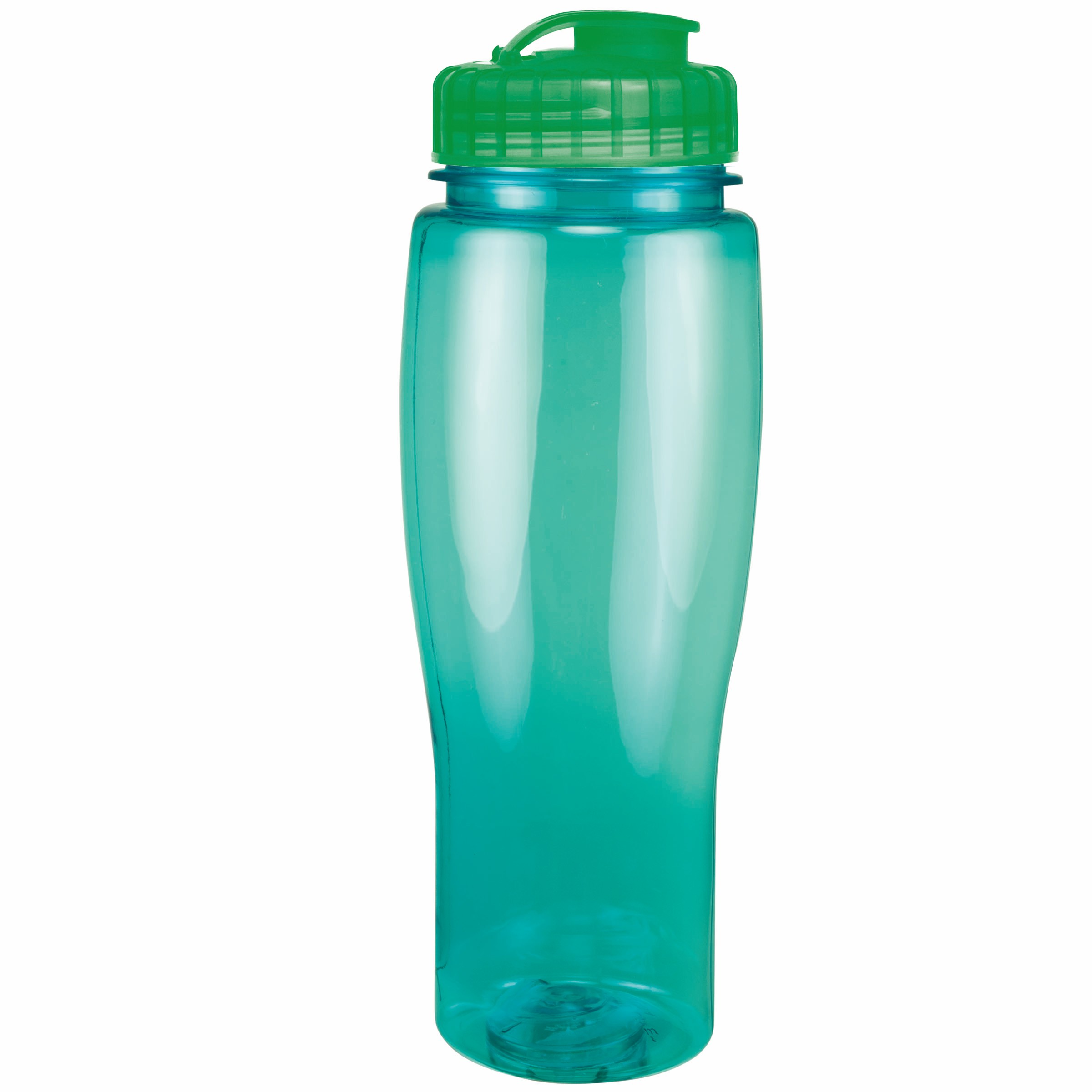 Picture of 24 Oz. Translucent Contour Bottle w/ Flip Top Lid