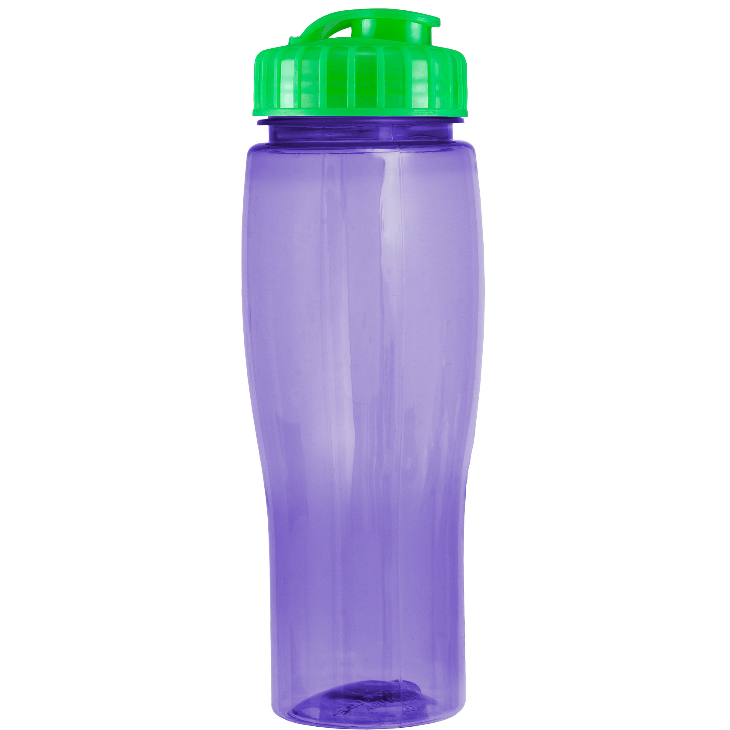 Picture of 24 Oz. Translucent Contour Bottle w/ Flip Top Lid
