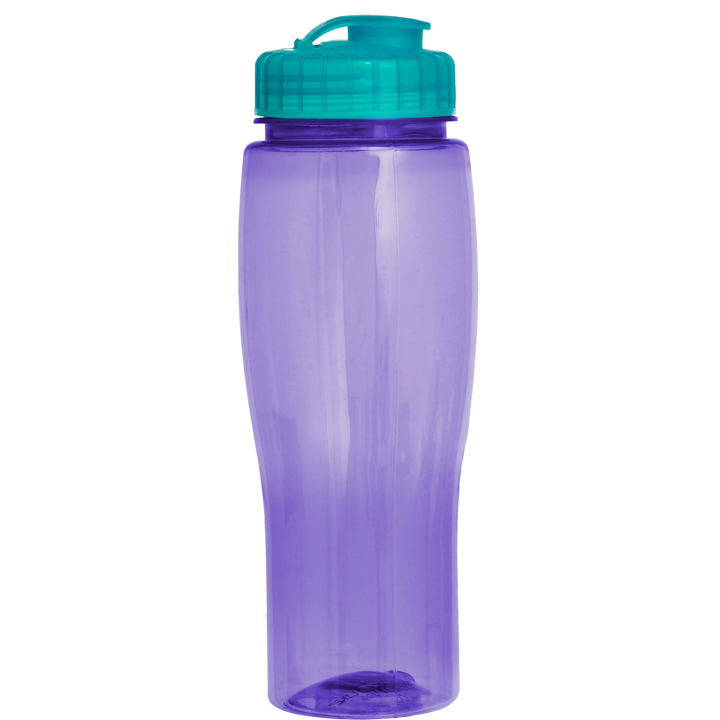 Picture of 24 Oz. Translucent Contour Bottle w/ Flip Top Lid
