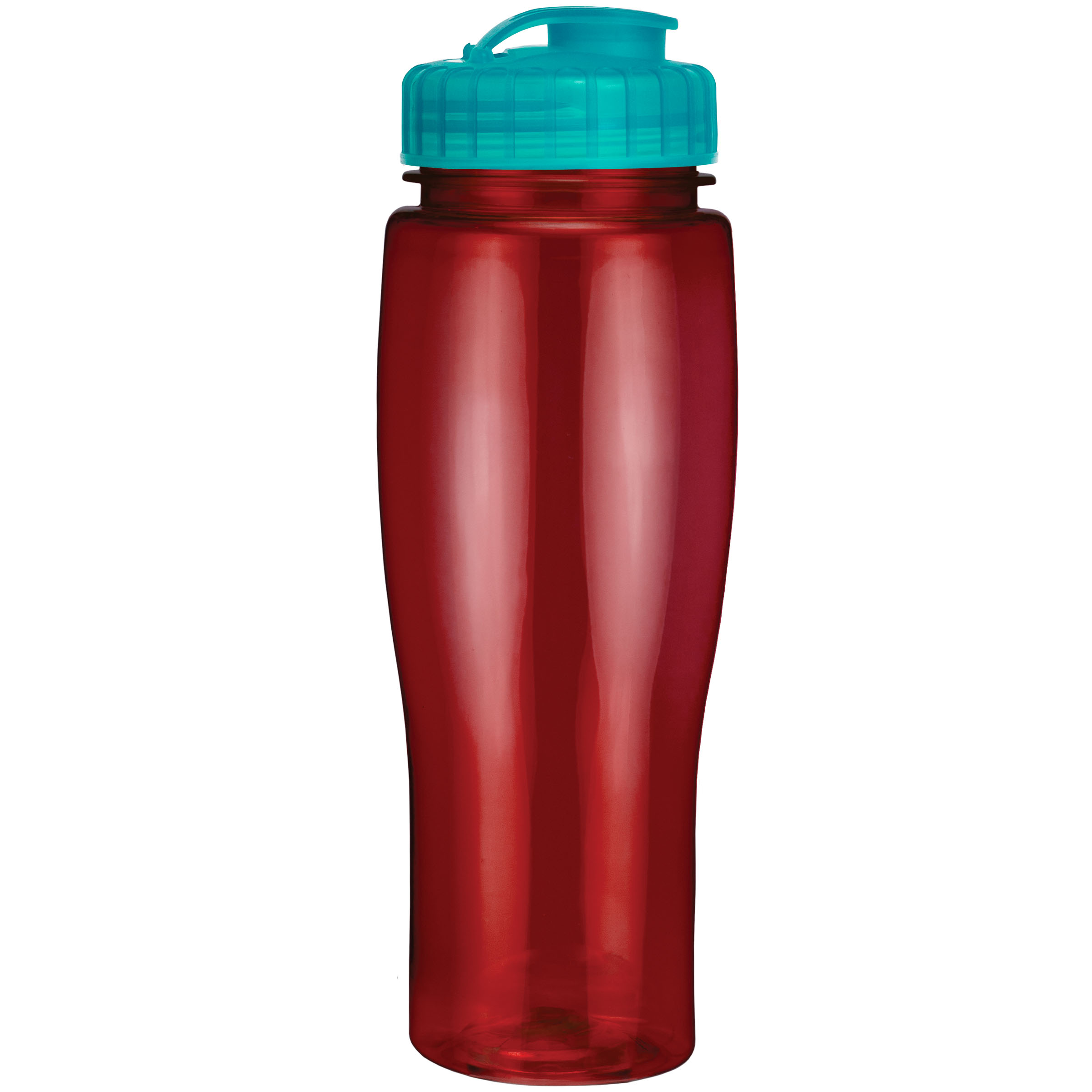 Picture of 24 Oz. Translucent Contour Bottle w/ Flip Top Lid