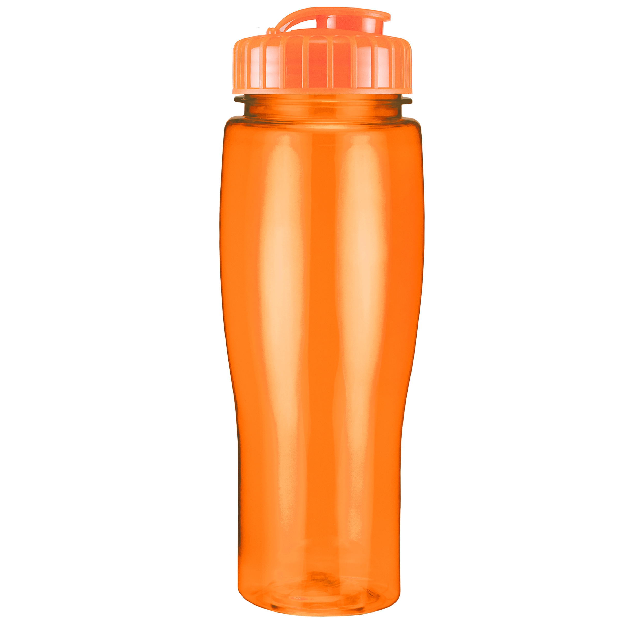Picture of 24 Oz. Translucent Contour Bottle w/ Flip Top Lid
