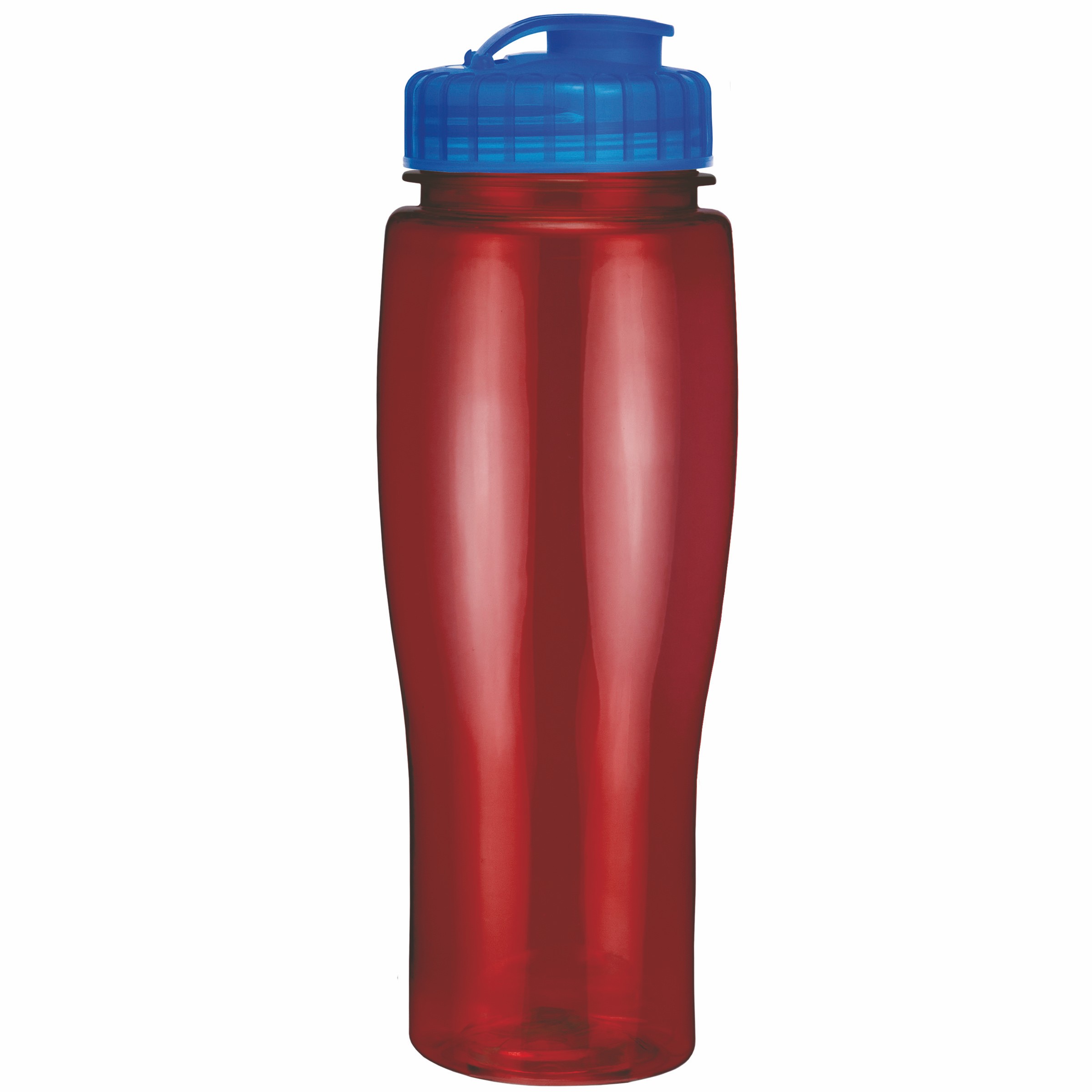 Picture of 24 Oz. Translucent Contour Bottle w/ Flip Top Lid