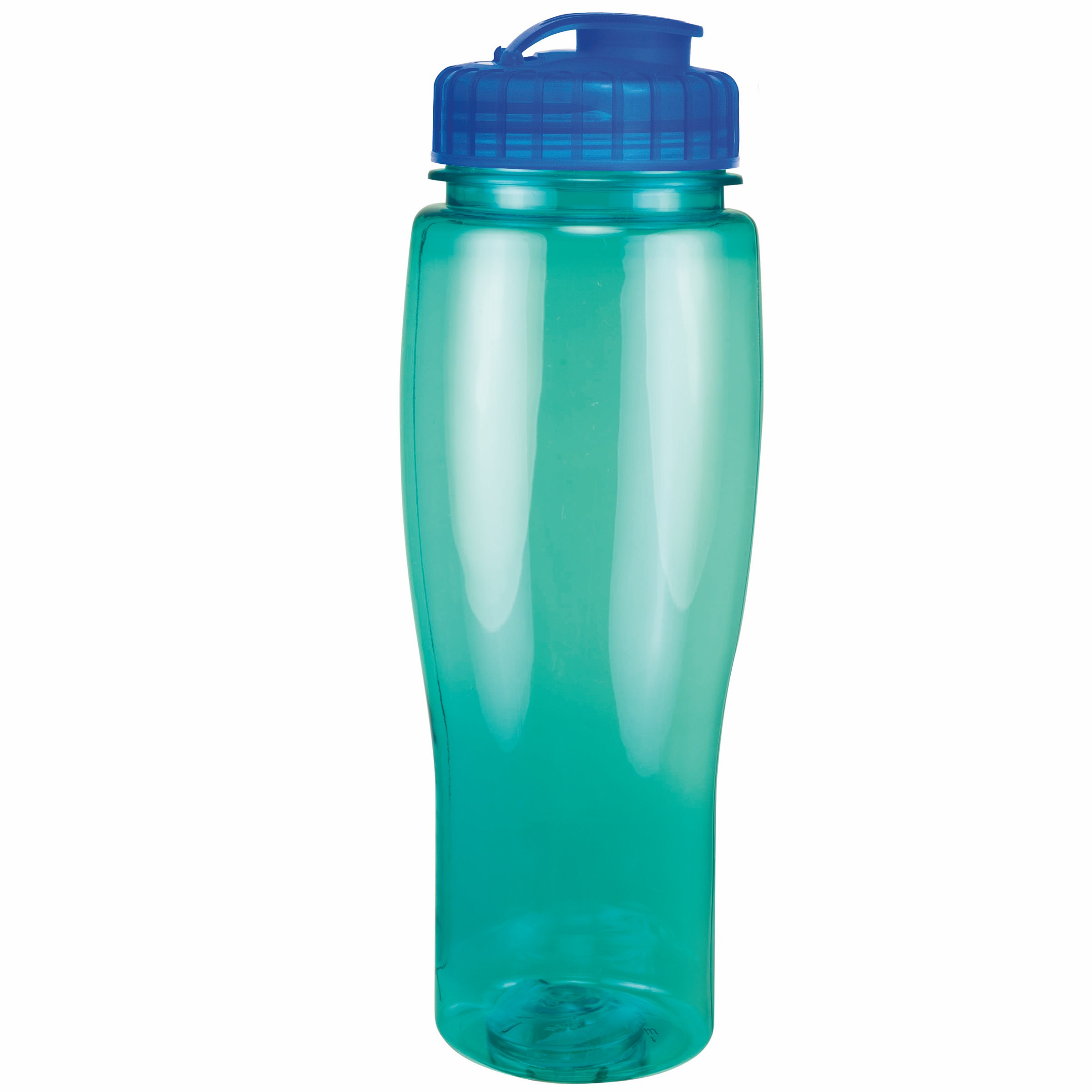 Picture of 24 Oz. Translucent Contour Bottle w/ Flip Top Lid
