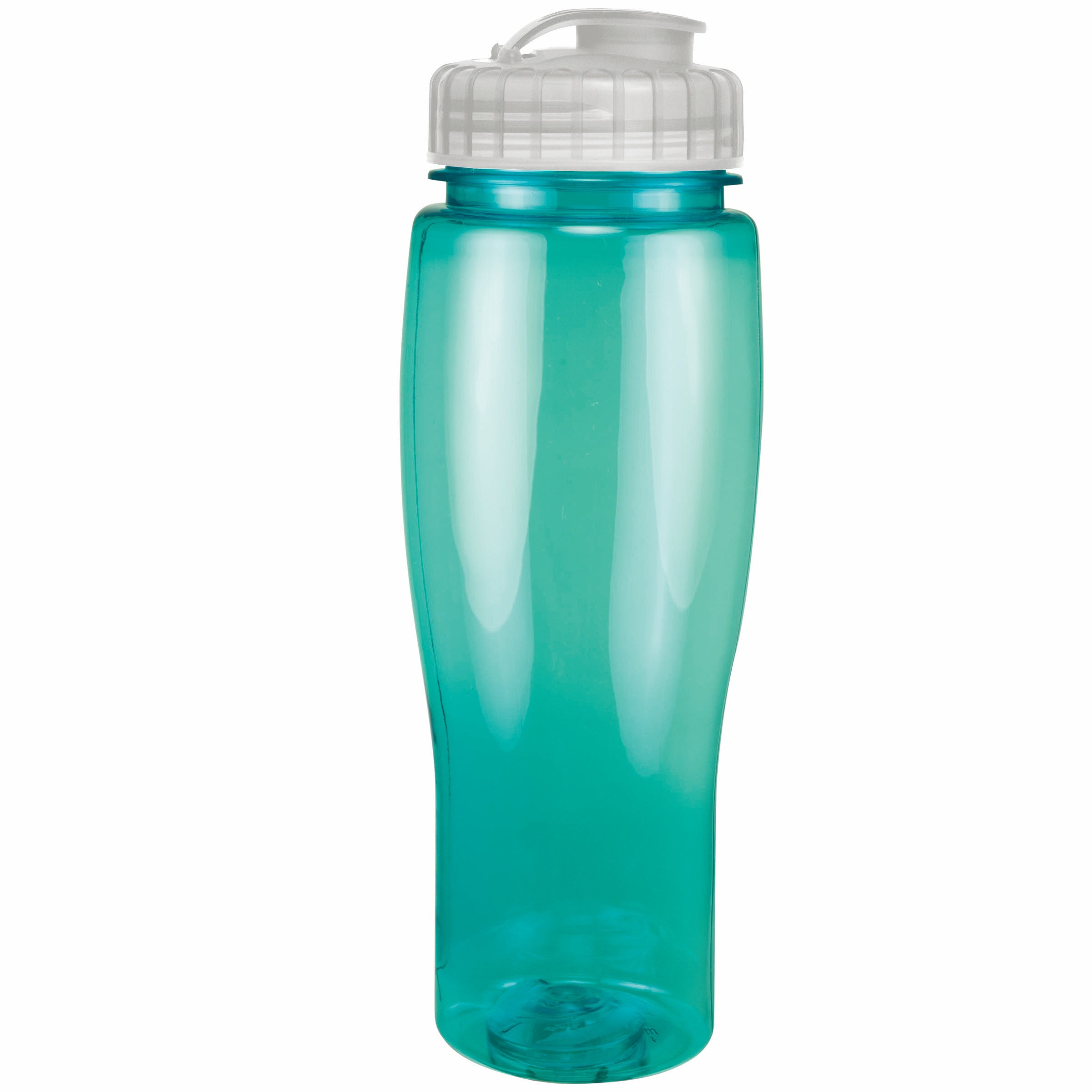 Picture of 24 Oz. Translucent Contour Bottle w/ Flip Top Lid