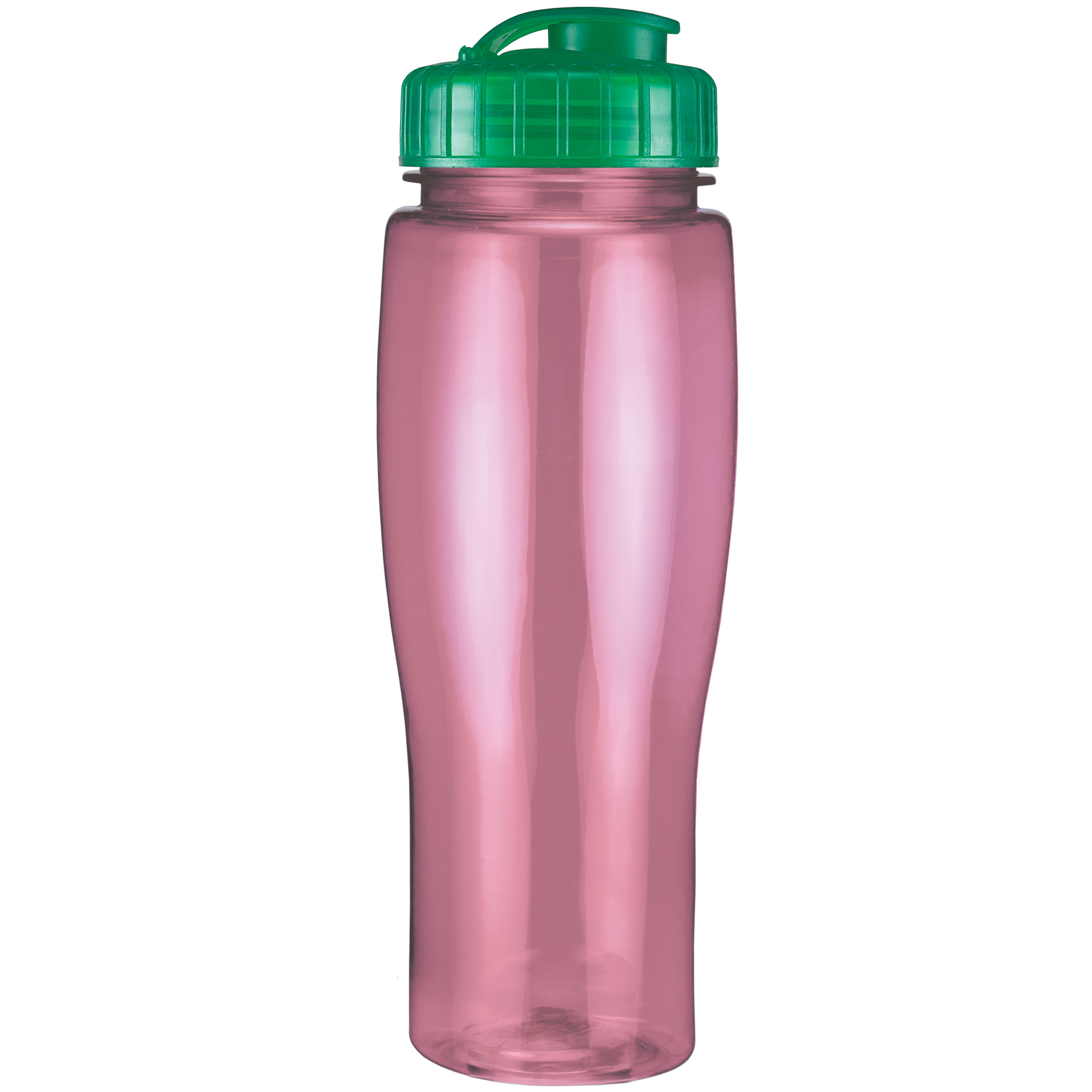 Picture of 24 Oz. Translucent Contour Bottle w/ Flip Top Lid