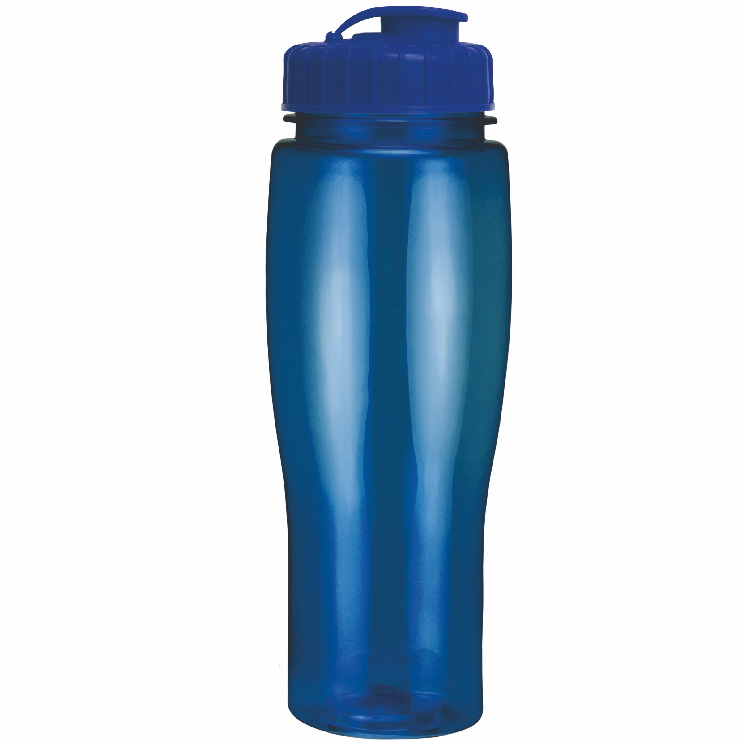 Picture of 24 Oz. Translucent Contour Bottle w/ Flip Top Lid