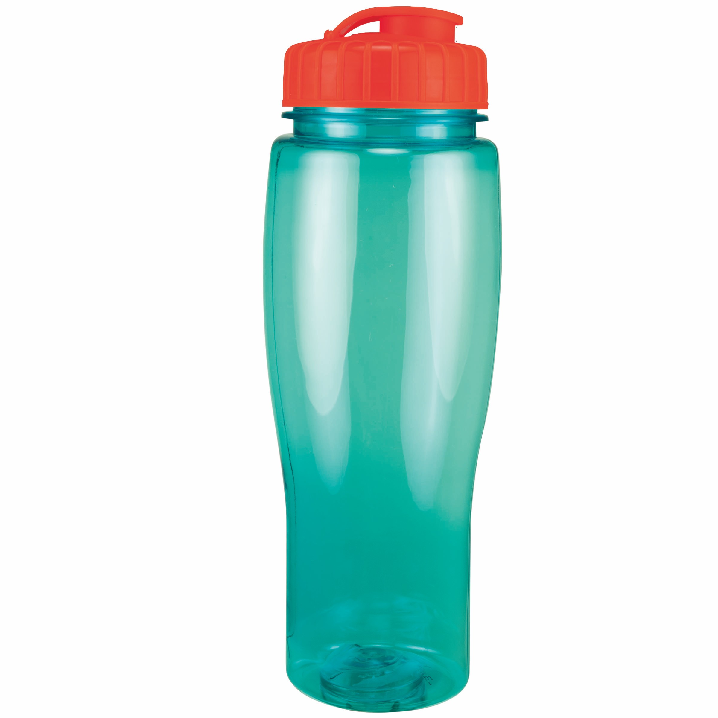 Picture of 24 Oz. Translucent Contour Bottle w/ Flip Top Lid