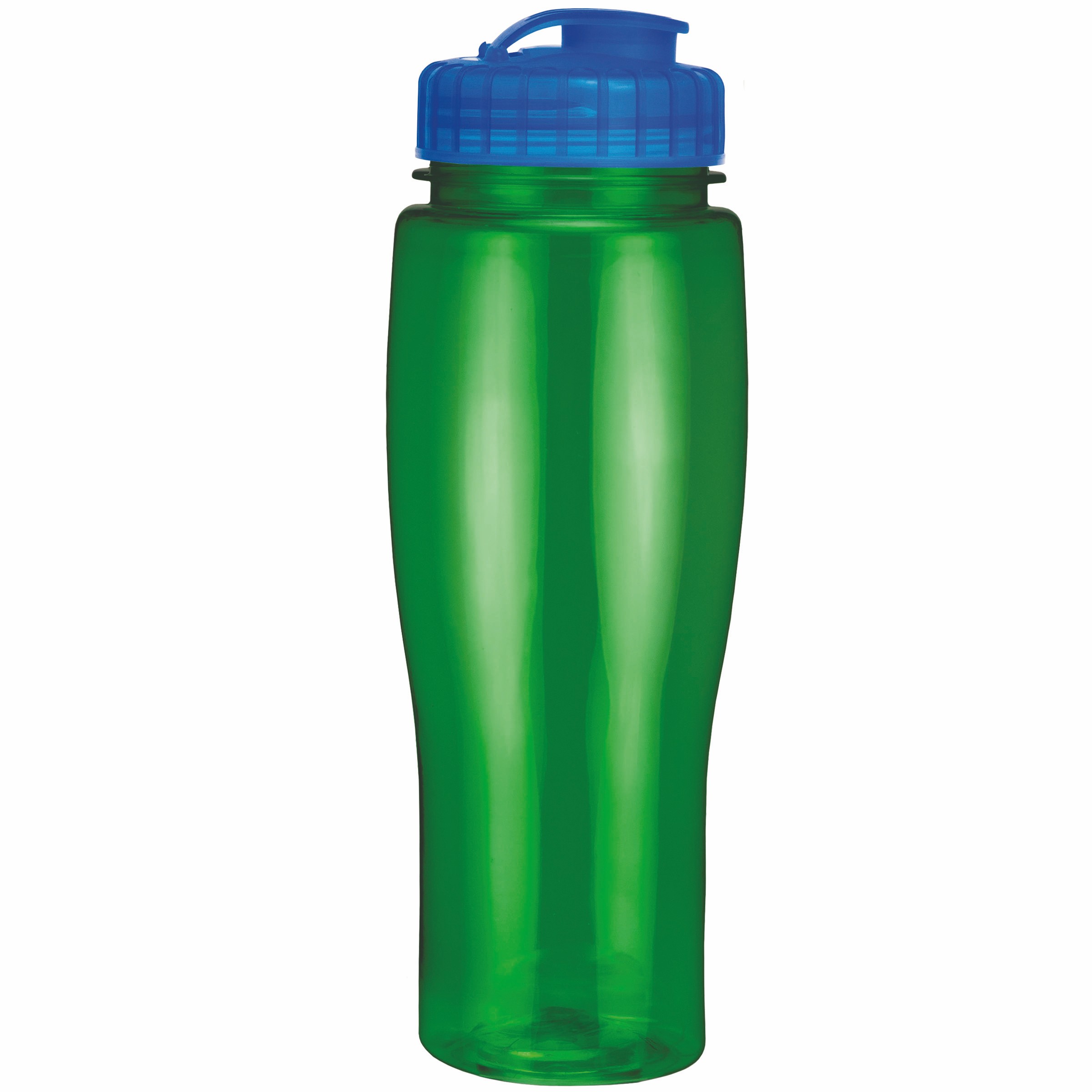 Picture of 24 Oz. Translucent Contour Bottle w/ Flip Top Lid