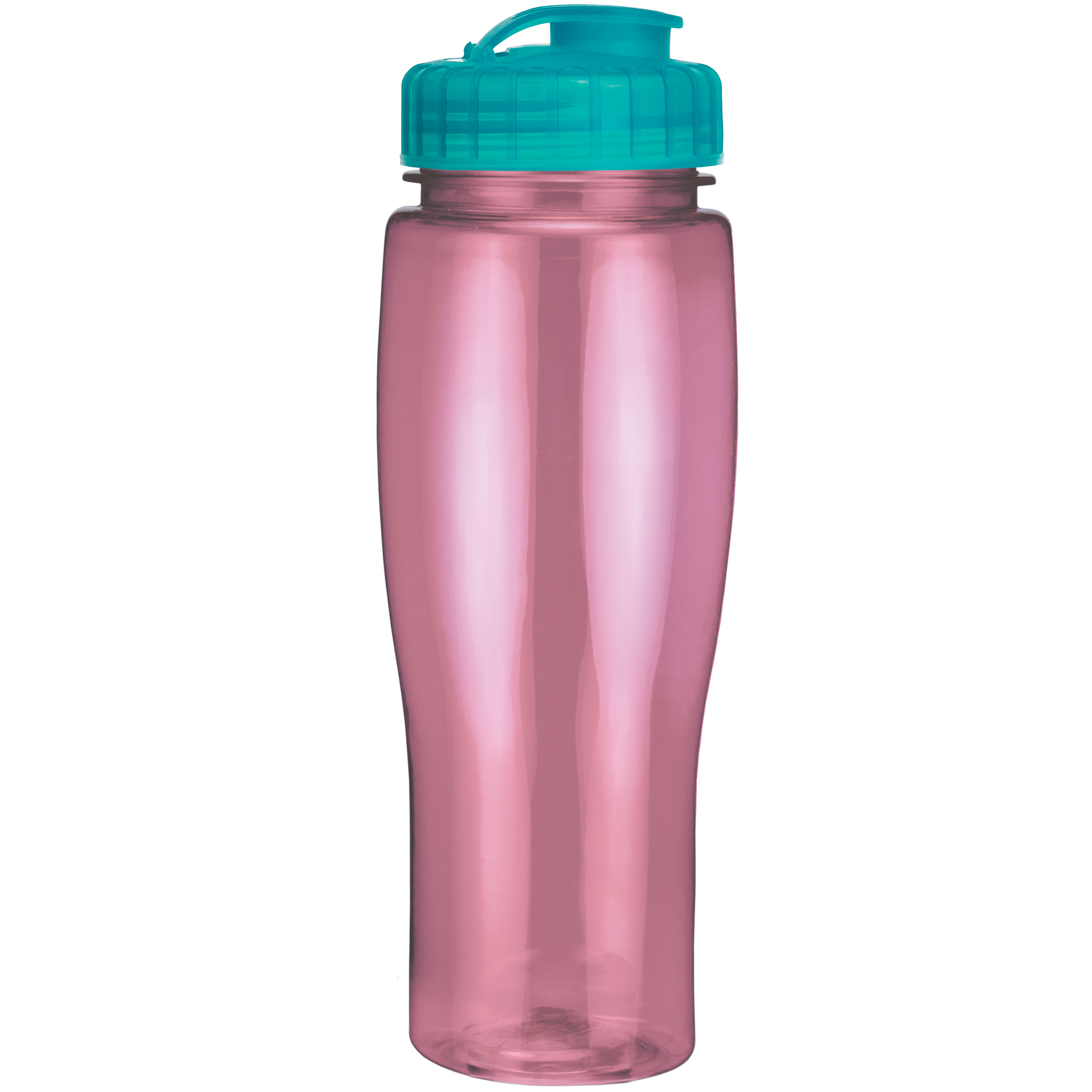 Picture of 24 Oz. Translucent Contour Bottle w/ Flip Top Lid