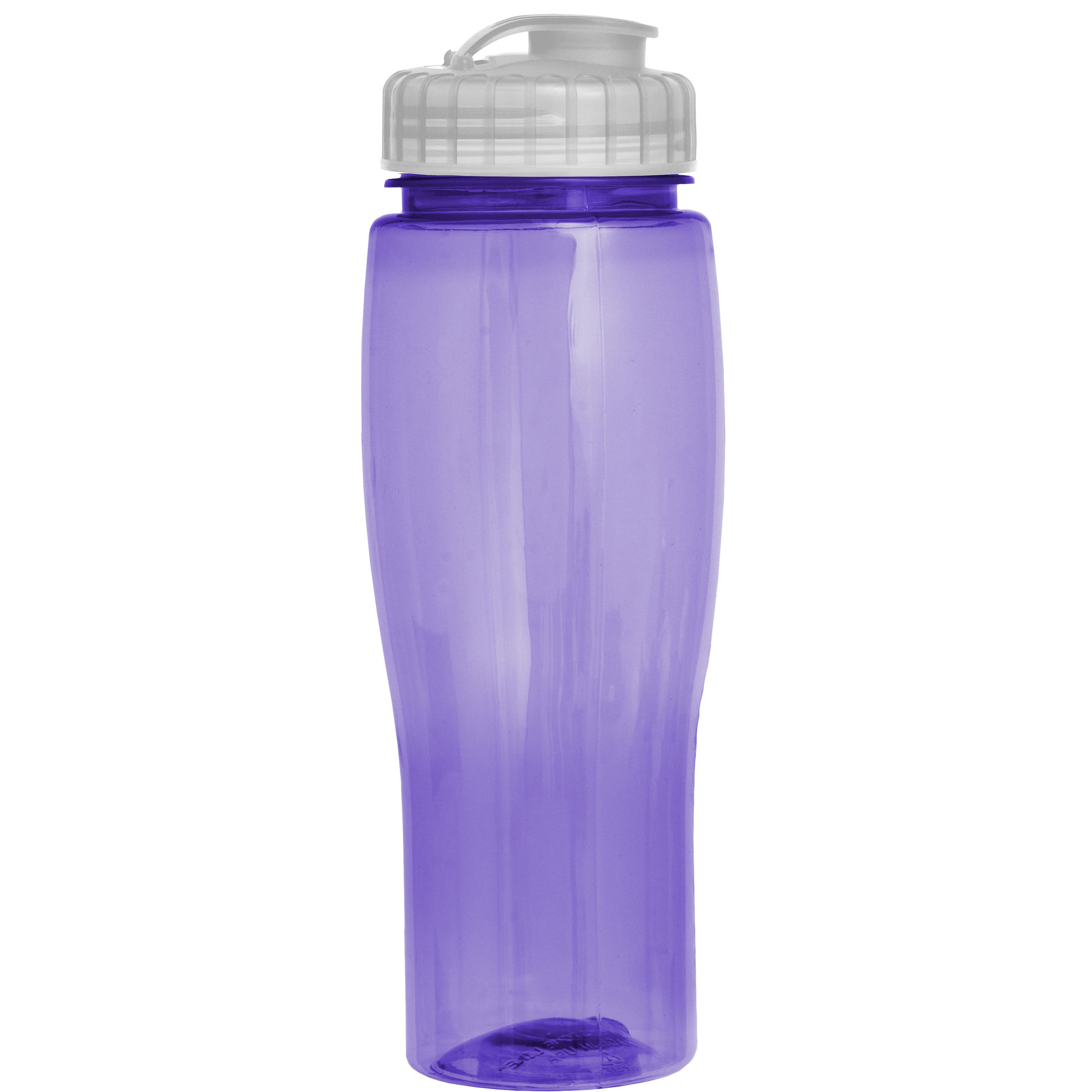 Picture of 24 Oz. Translucent Contour Bottle w/ Flip Top Lid
