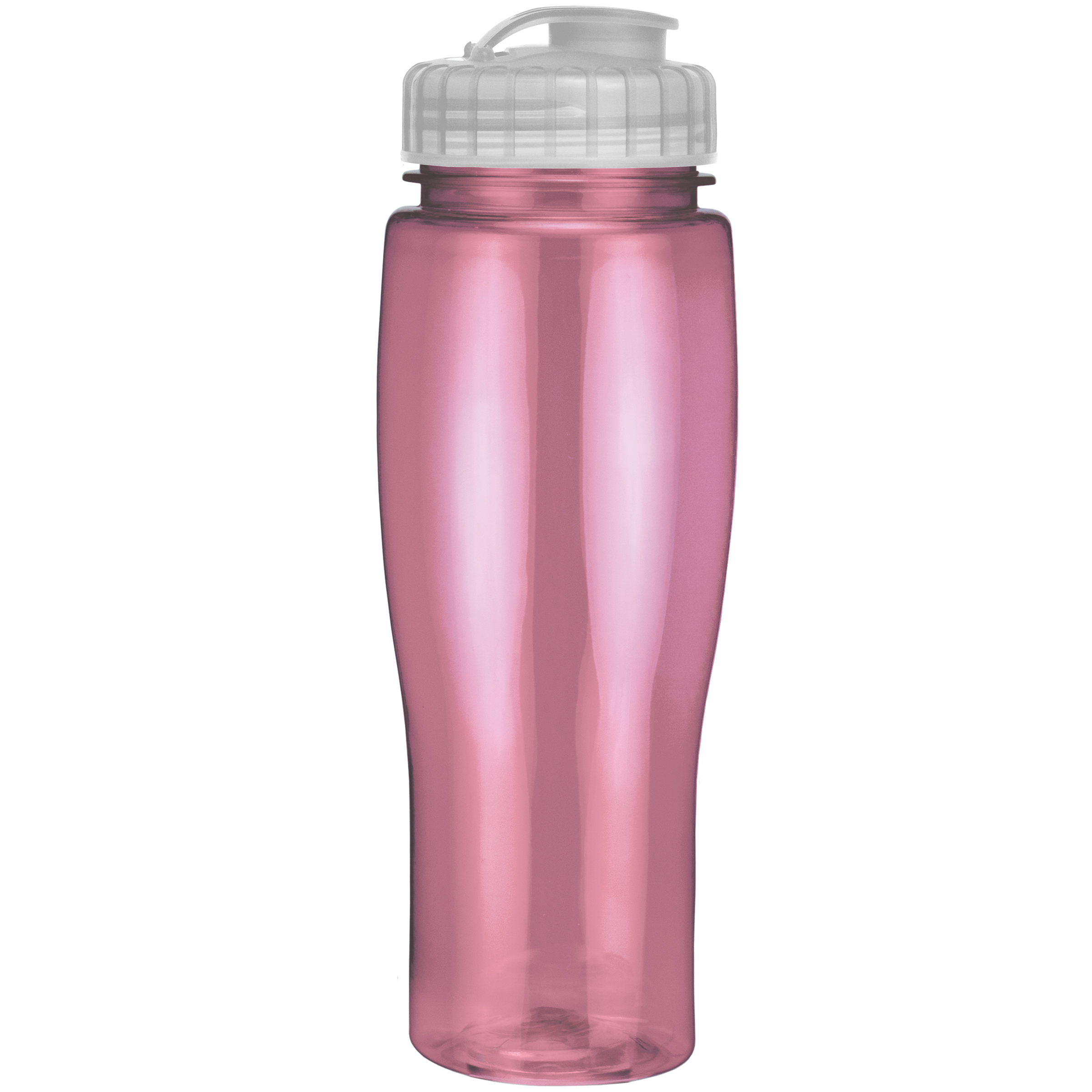 Picture of 24 Oz. Translucent Contour Bottle w/ Flip Top Lid