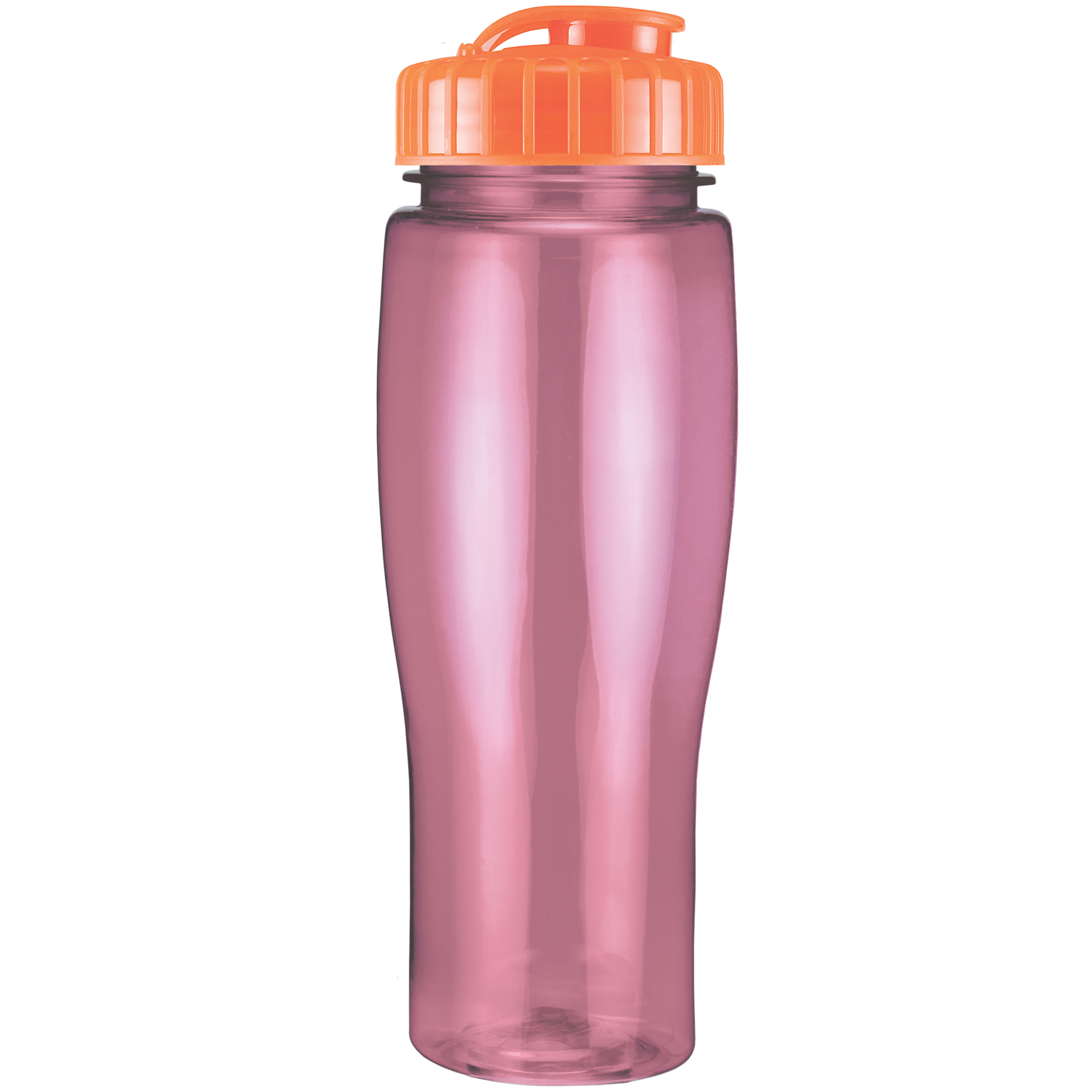 Picture of 24 Oz. Translucent Contour Bottle w/ Flip Top Lid