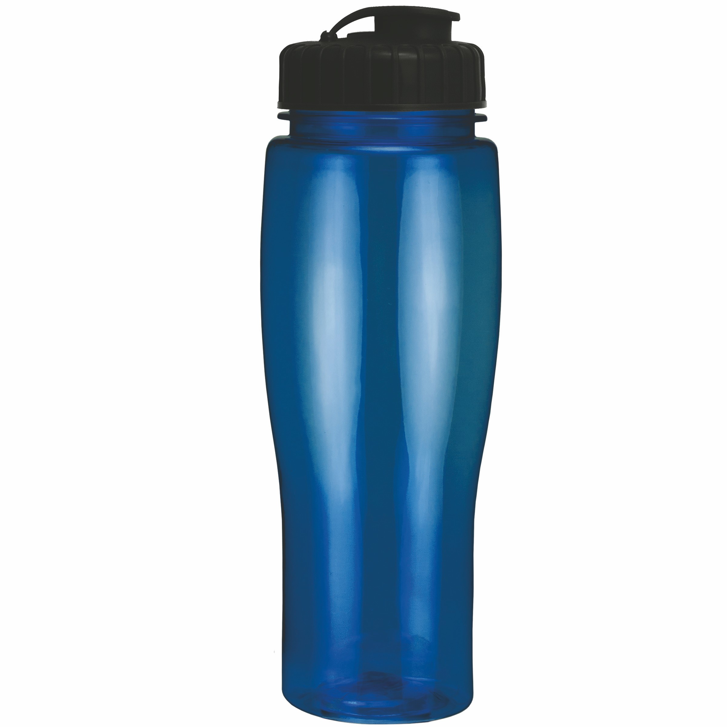 Picture of 24 Oz. Translucent Contour Bottle w/ Flip Top Lid