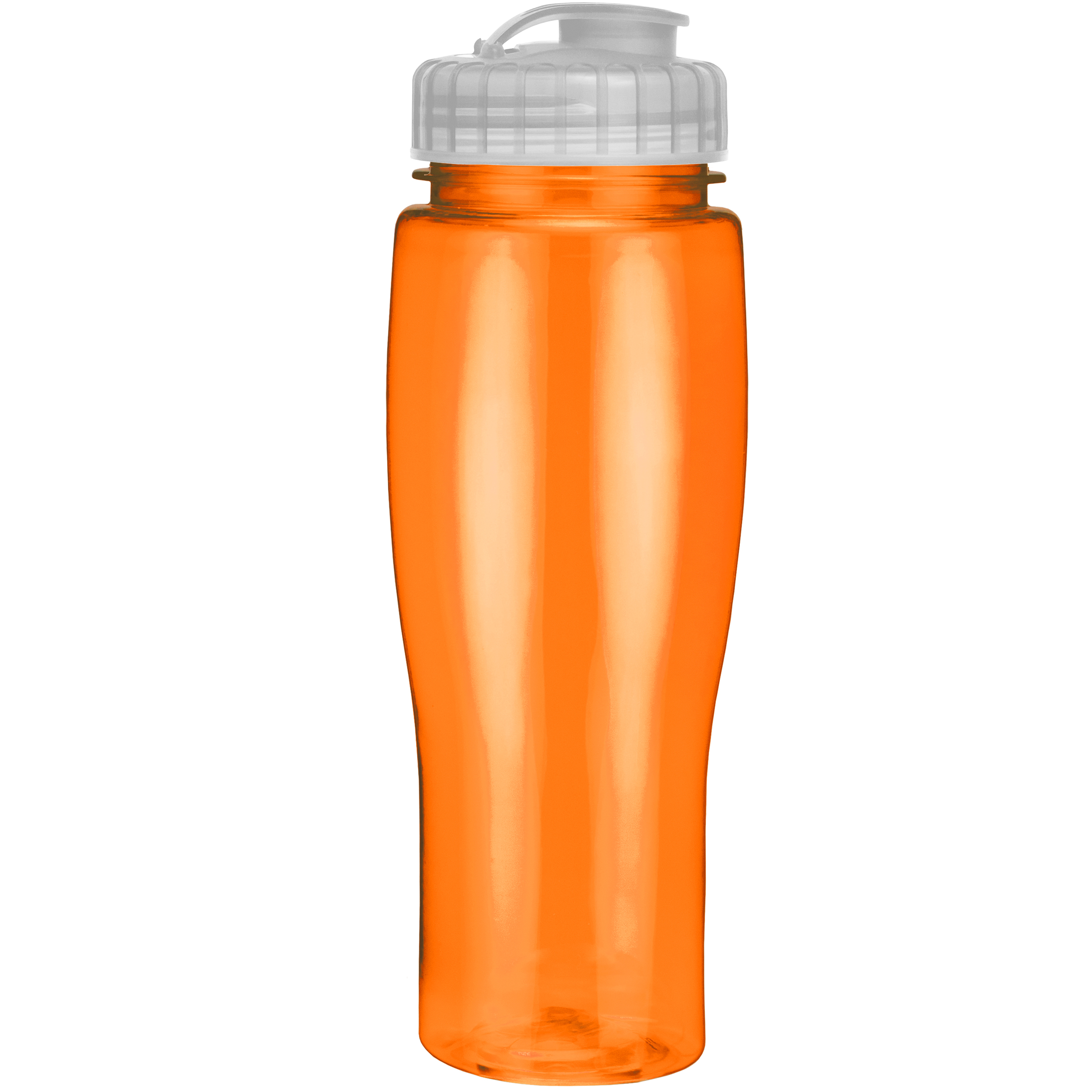 Picture of 24 Oz. Translucent Contour Bottle w/ Flip Top Lid