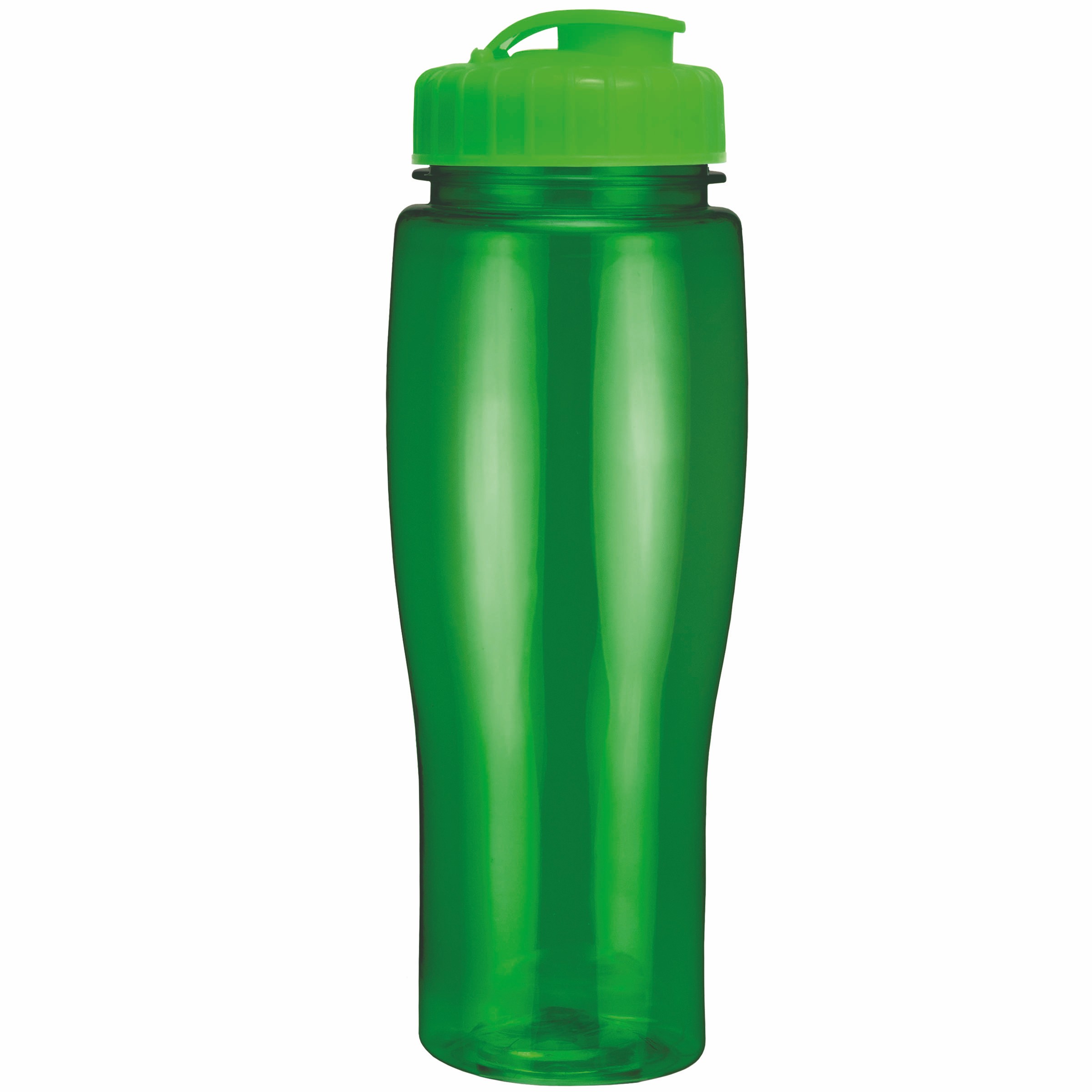Picture of 24 Oz. Translucent Contour Bottle w/ Flip Top Lid