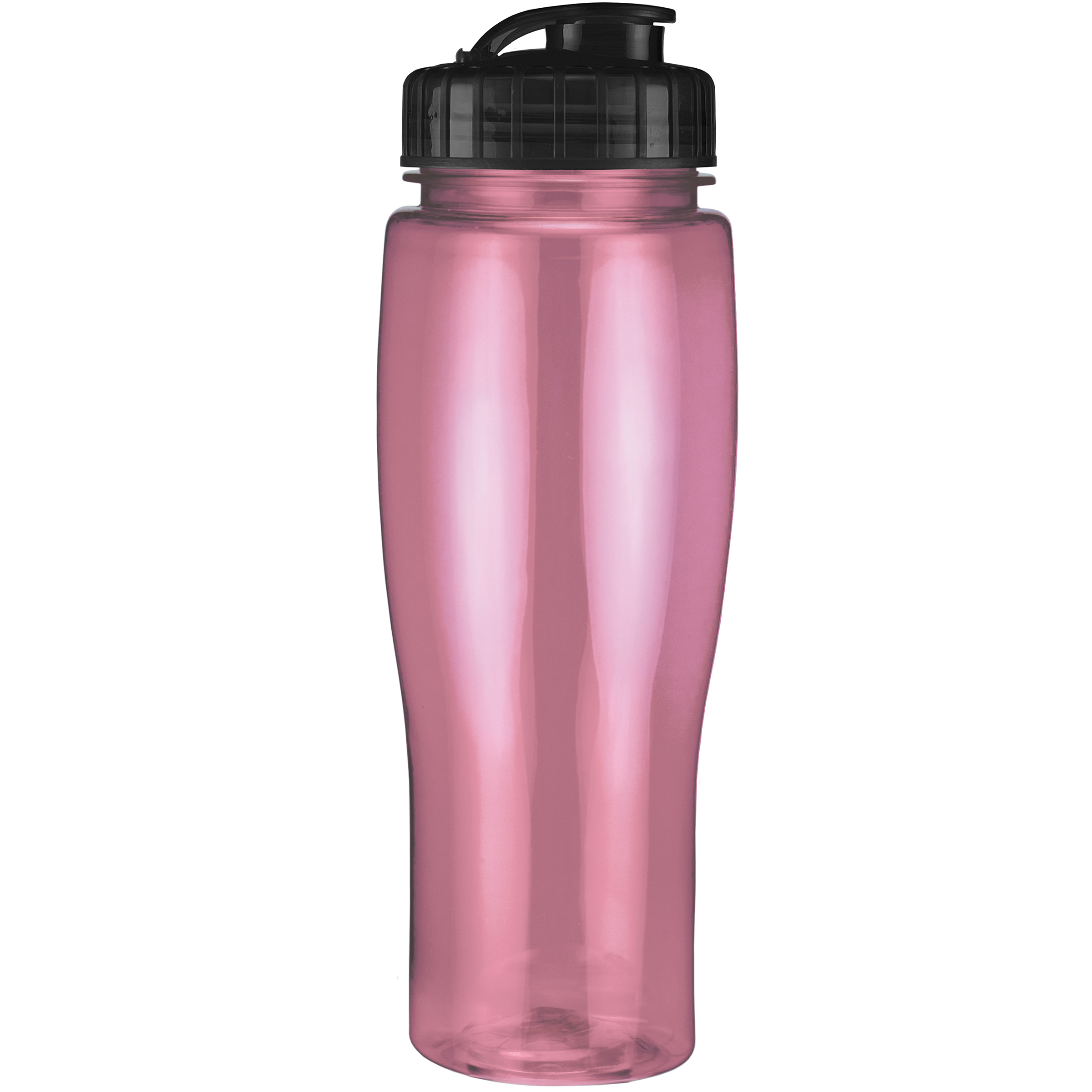 Picture of 24 Oz. Translucent Contour Bottle w/ Flip Top Lid
