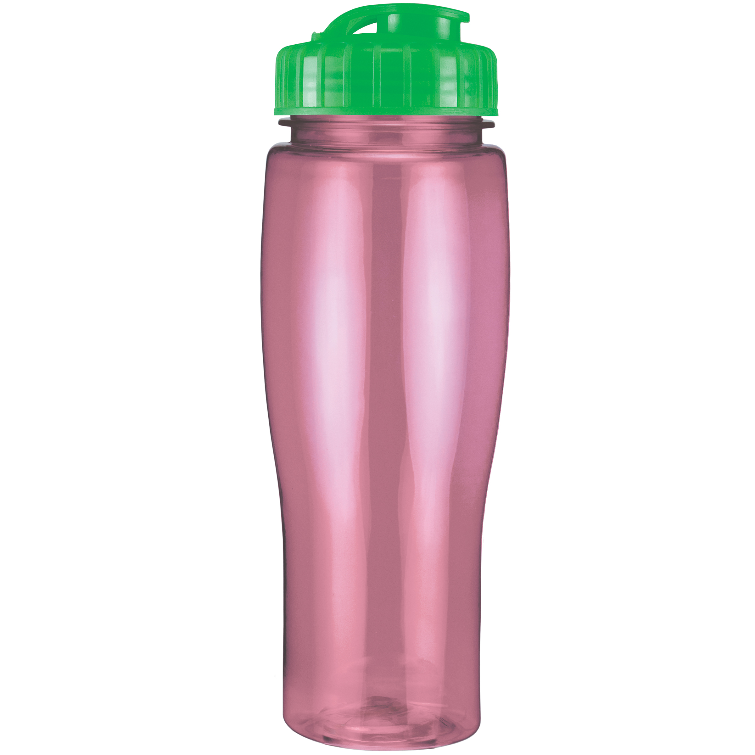 Picture of 24 Oz. Translucent Contour Bottle w/ Flip Top Lid