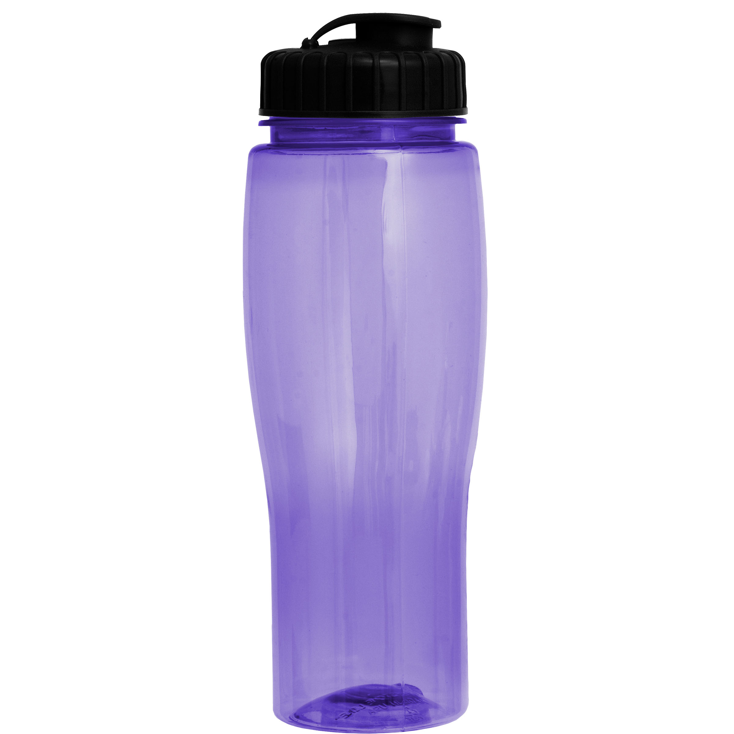 Picture of 24 Oz. Translucent Contour Bottle w/ Flip Top Lid