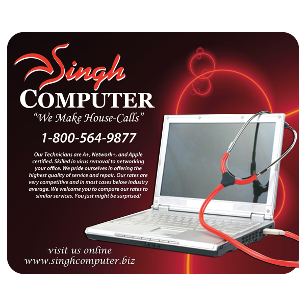 Picture of Mouse Pads - Econo Rectangle