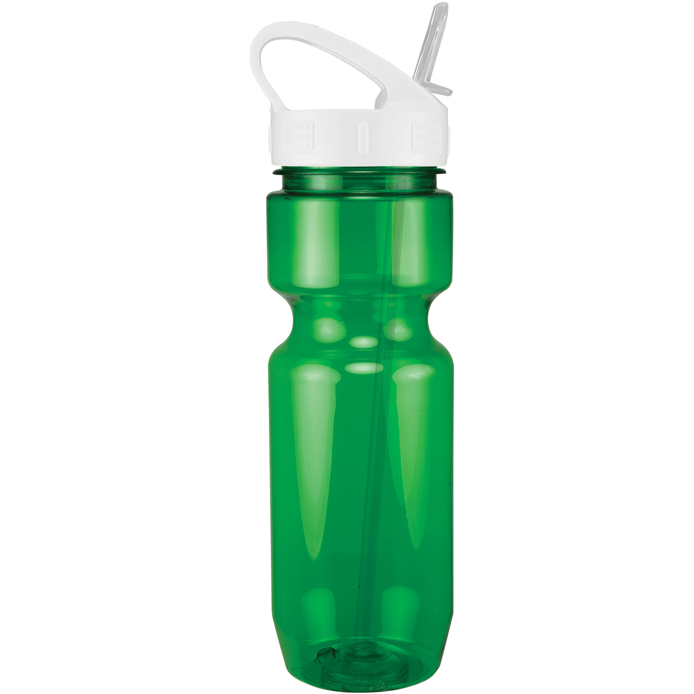 Picture of 22 Oz Translucent Bike Bottle w/ Sport Sip Lid