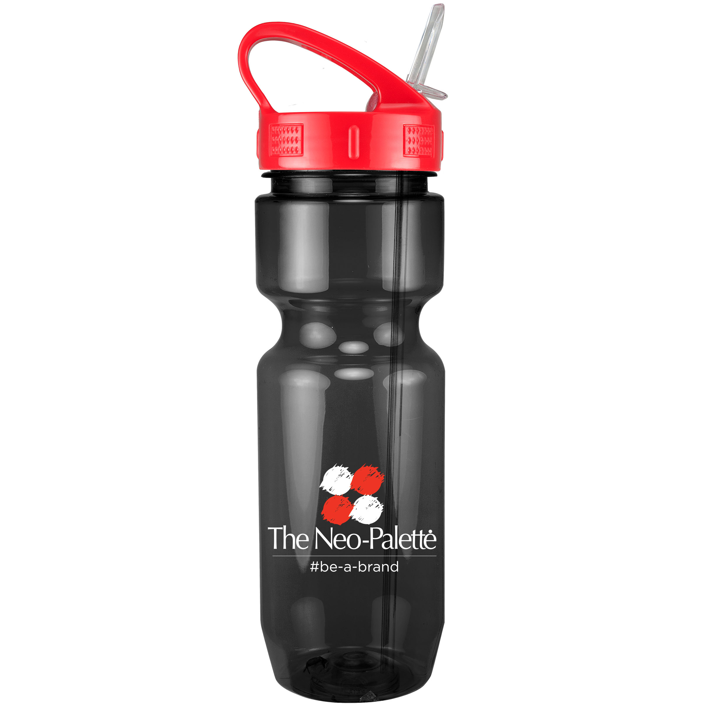 Picture of 22 Oz Translucent Bike Bottle w/ Sport Sip Lid