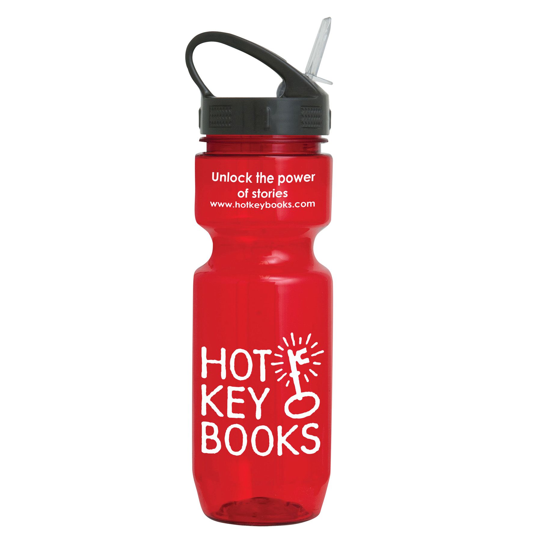 Picture of 22 Oz Translucent Bike Bottle w/ Sport Sip Lid
