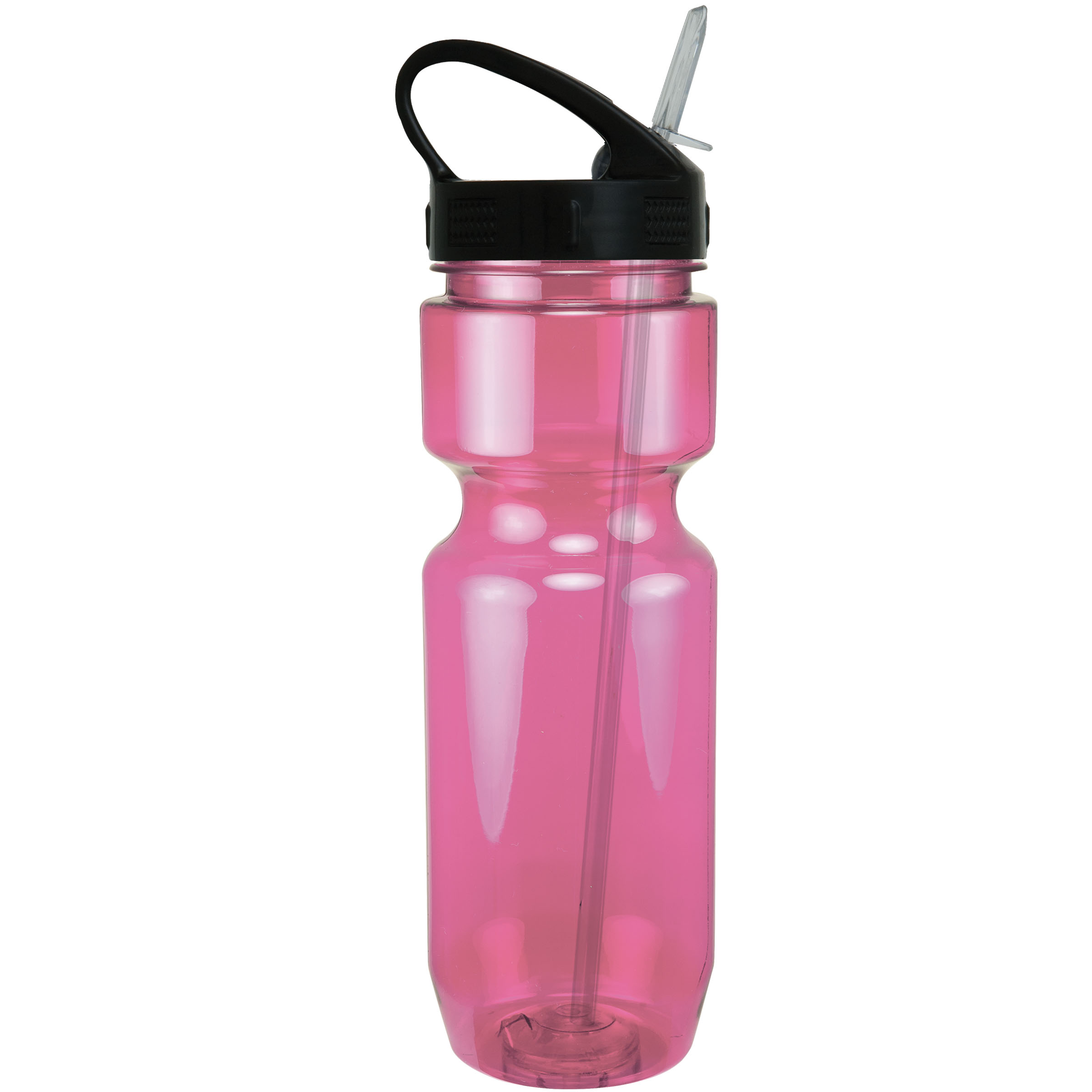Picture of 22 Oz Translucent Bike Bottle w/ Sport Sip Lid