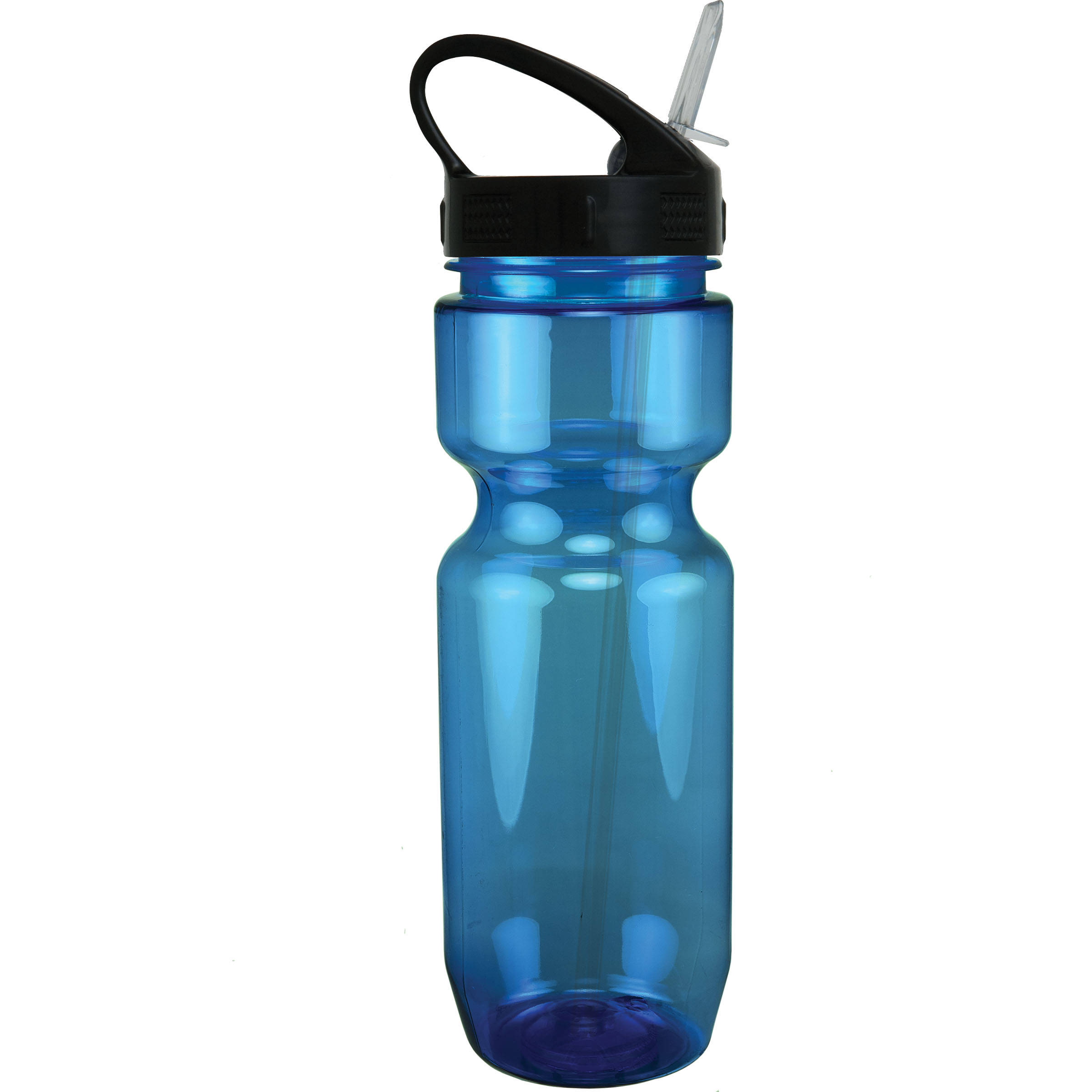 Picture of 22 Oz Translucent Bike Bottle w/ Sport Sip Lid