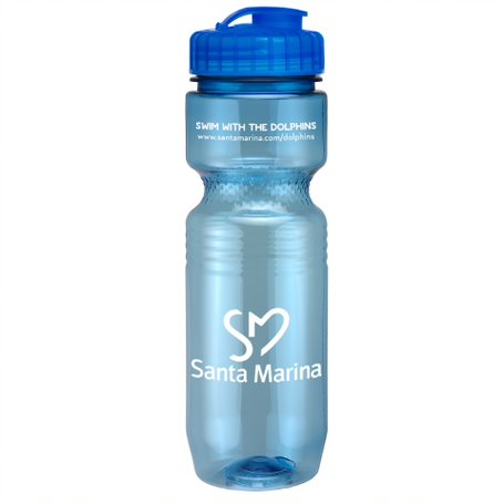Picture of 26 Oz Translucent Jogger Bottle w/ Flip Top Lid