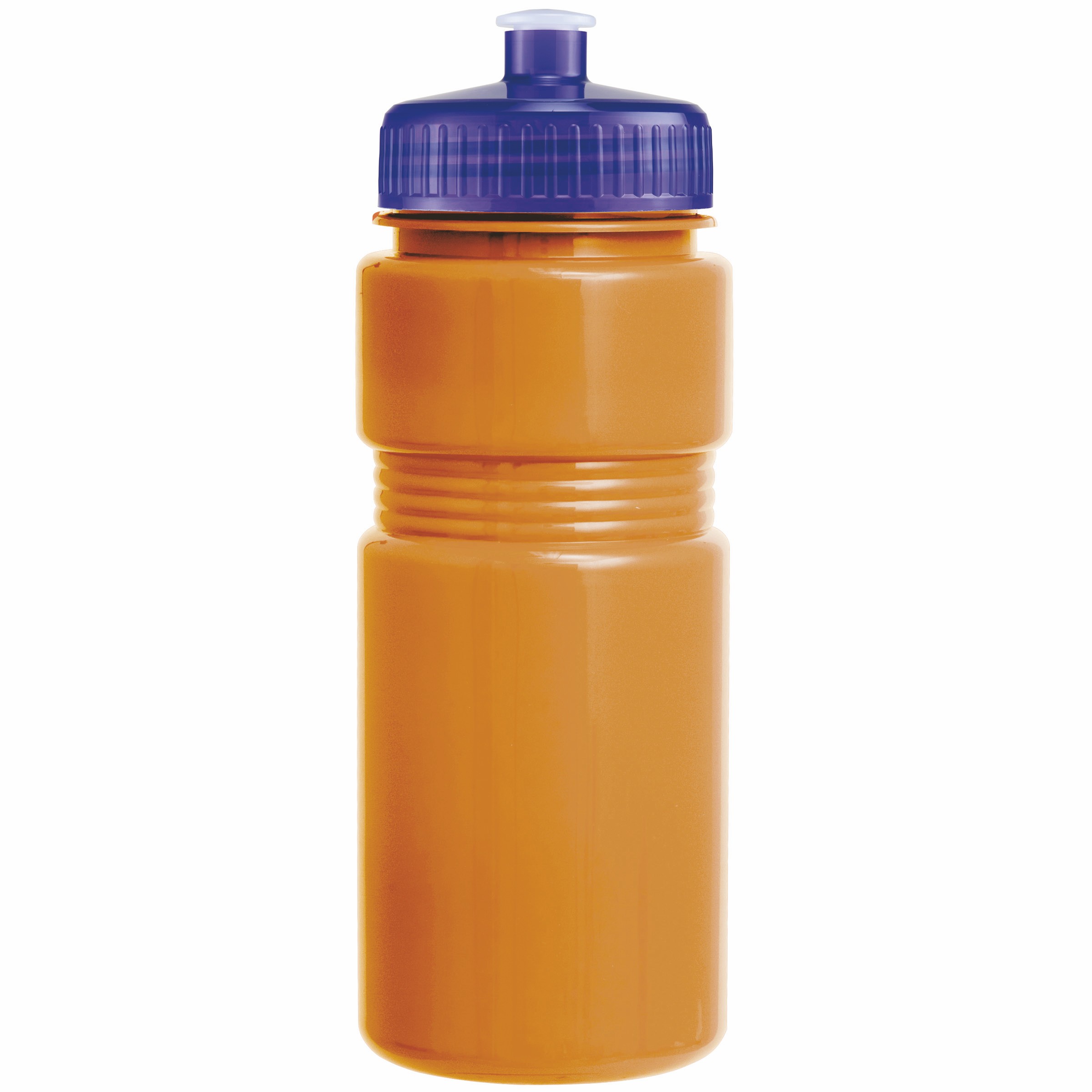 Picture of 20 Oz. Recreation Bottle w/ Push Pull Lid - Solid Colors