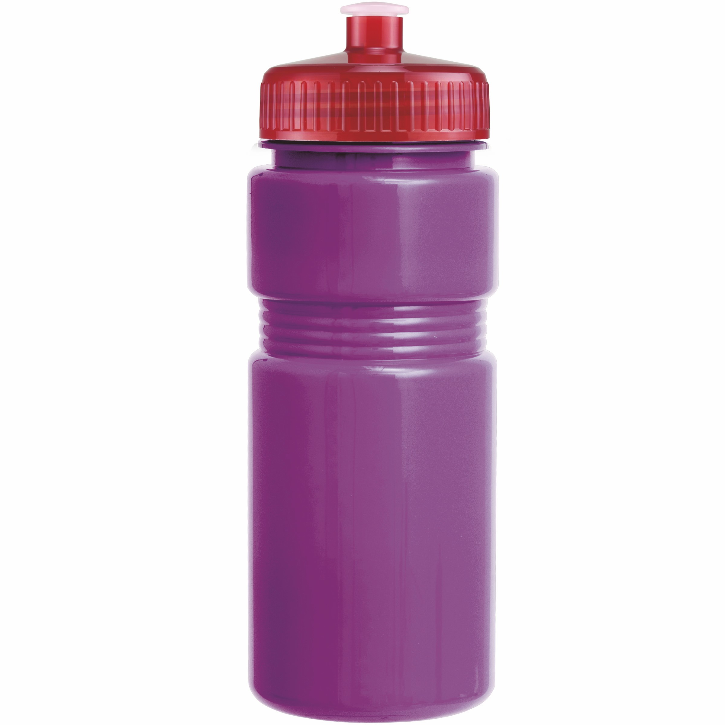 Picture of 20 Oz. Recreation Bottle w/ Push Pull Lid - Solid Colors