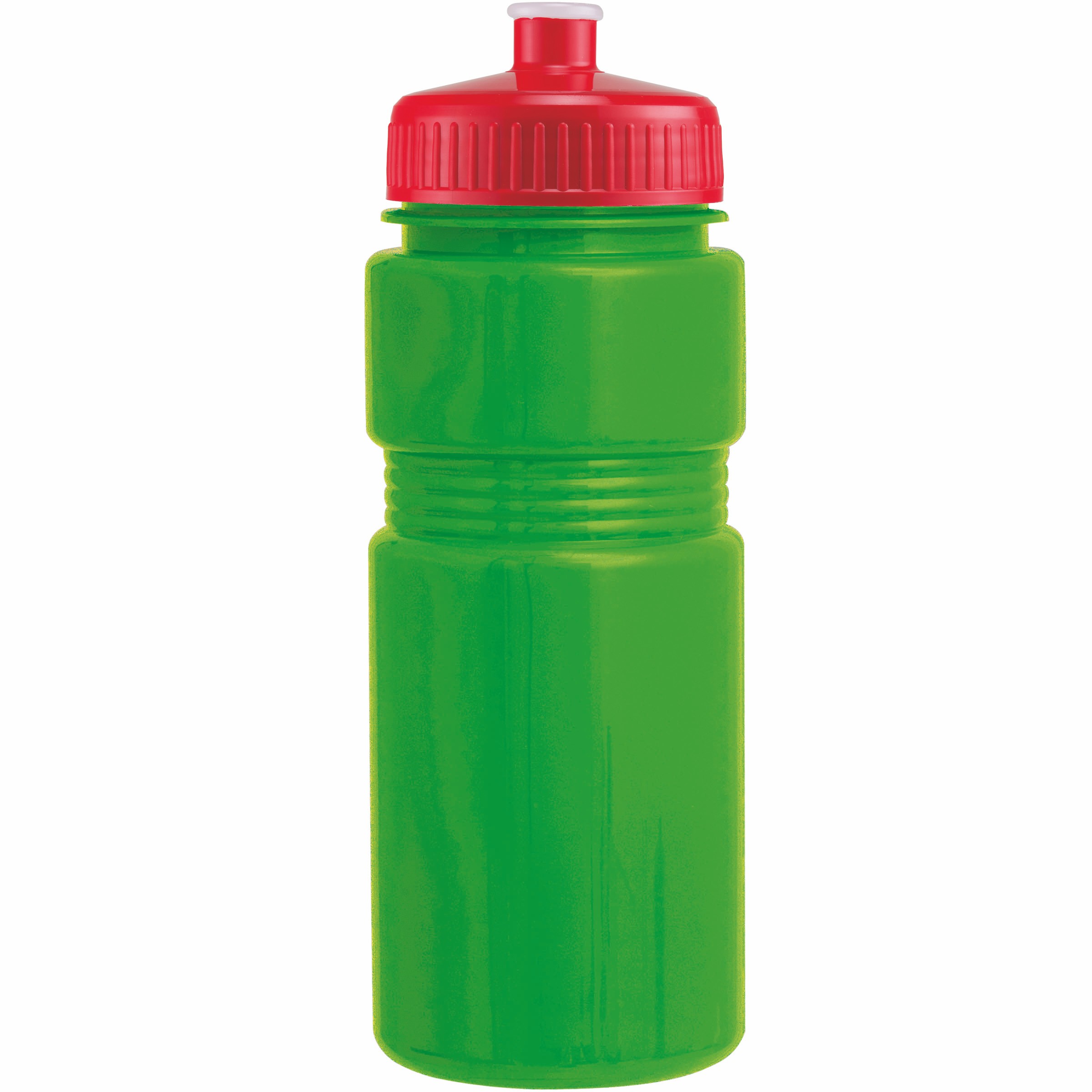 Picture of 20 Oz. Recreation Bottle w/ Push Pull Lid - Solid Colors
