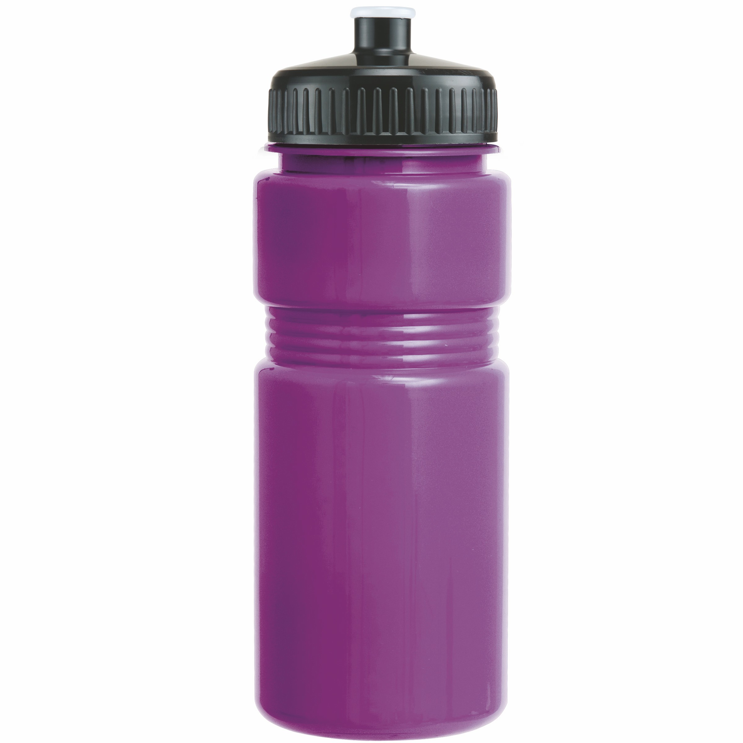 Picture of 20 Oz. Recreation Bottle w/ Push Pull Lid - Solid Colors