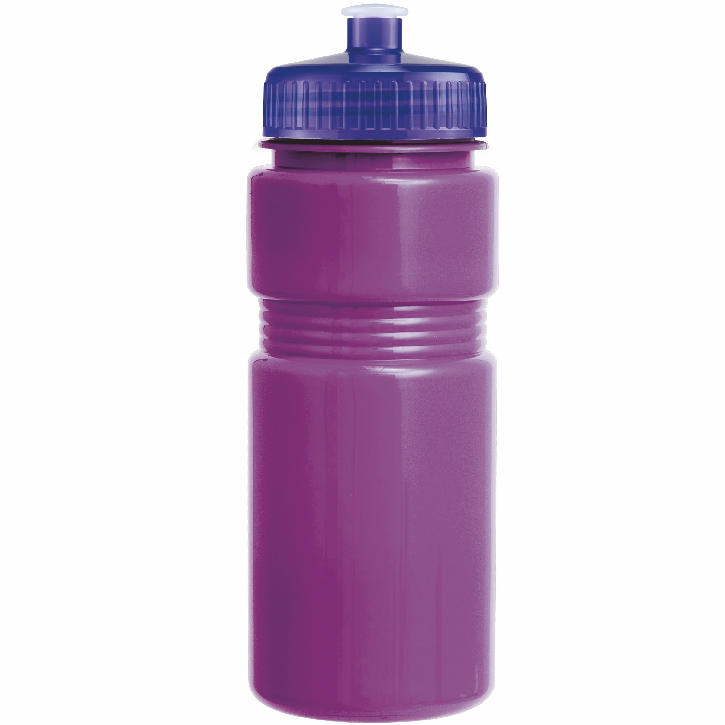 Picture of 20 Oz. Recreation Bottle w/ Push Pull Lid - Solid Colors