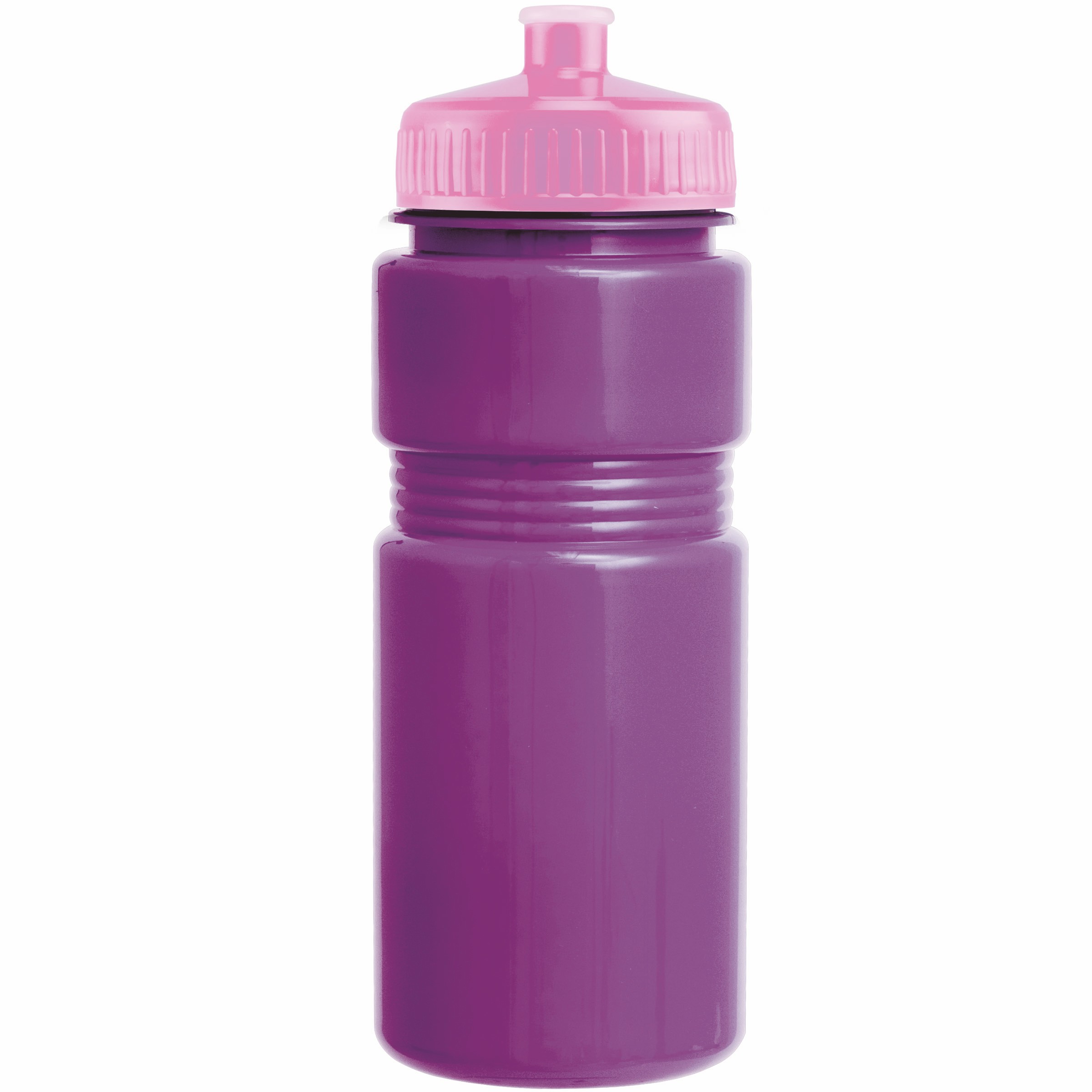 Picture of 20 Oz. Recreation Bottle w/ Push Pull Lid - Solid Colors