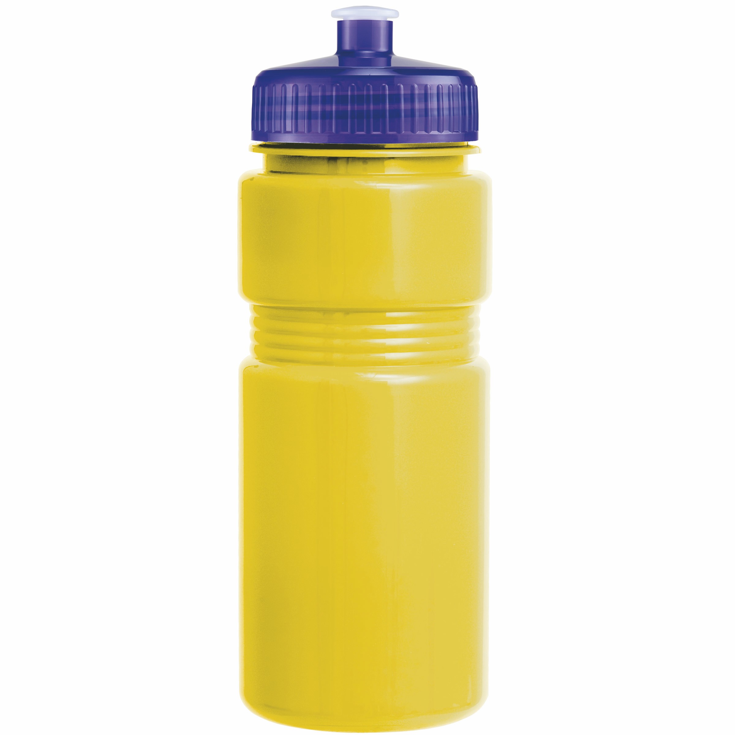 Picture of 20 Oz. Recreation Bottle w/ Push Pull Lid - Solid Colors