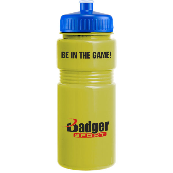 Picture of 20 Oz. Recreation Bottle w/ Push Pull Lid - Solid Colors