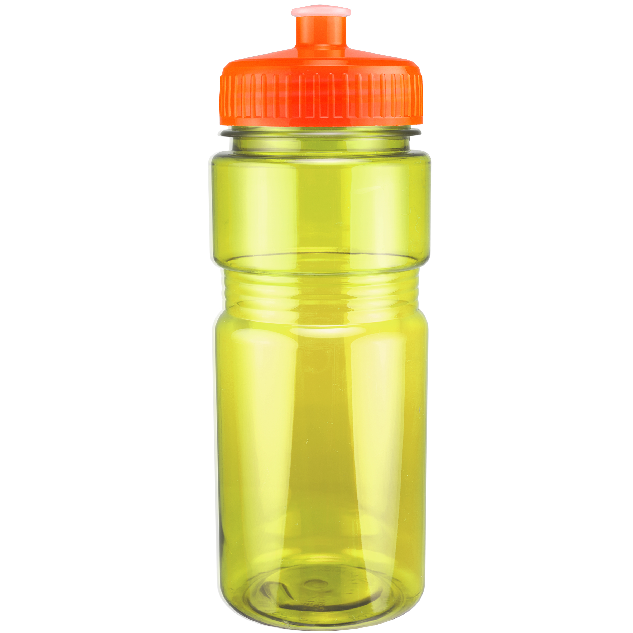 Picture of 20 Oz. Translucent Recreation Bottle w/ Push Pull Lid