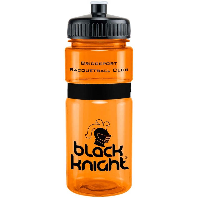 Picture of 20 Oz. Sportster Bottle W/Silicone Gripper Band (Push Pull Lid)