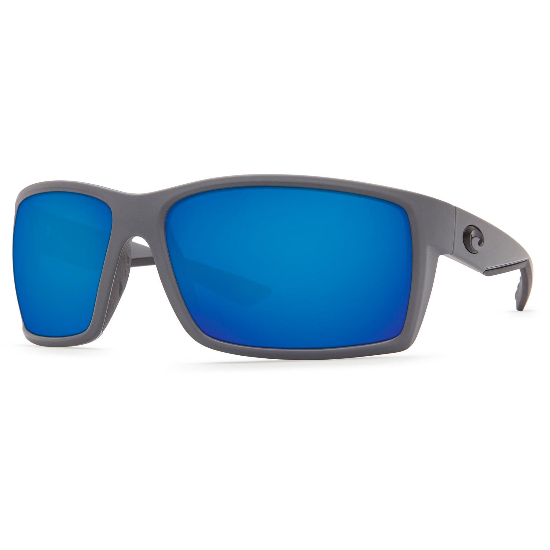 Picture of Costa Del Mar Reefton Sunglasses - (Frame) Matte Gray; (Lens) Blue Mirror, 580P
