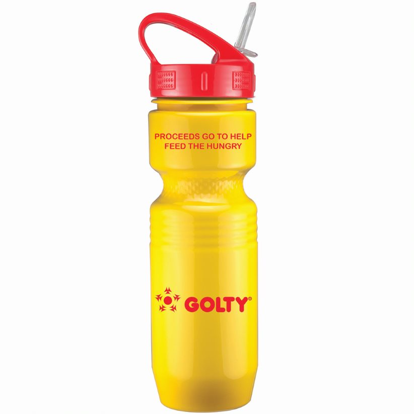 Picture of 26 Oz. Jogger Bottle Sport Sip Lid & Straw - Solid Colors