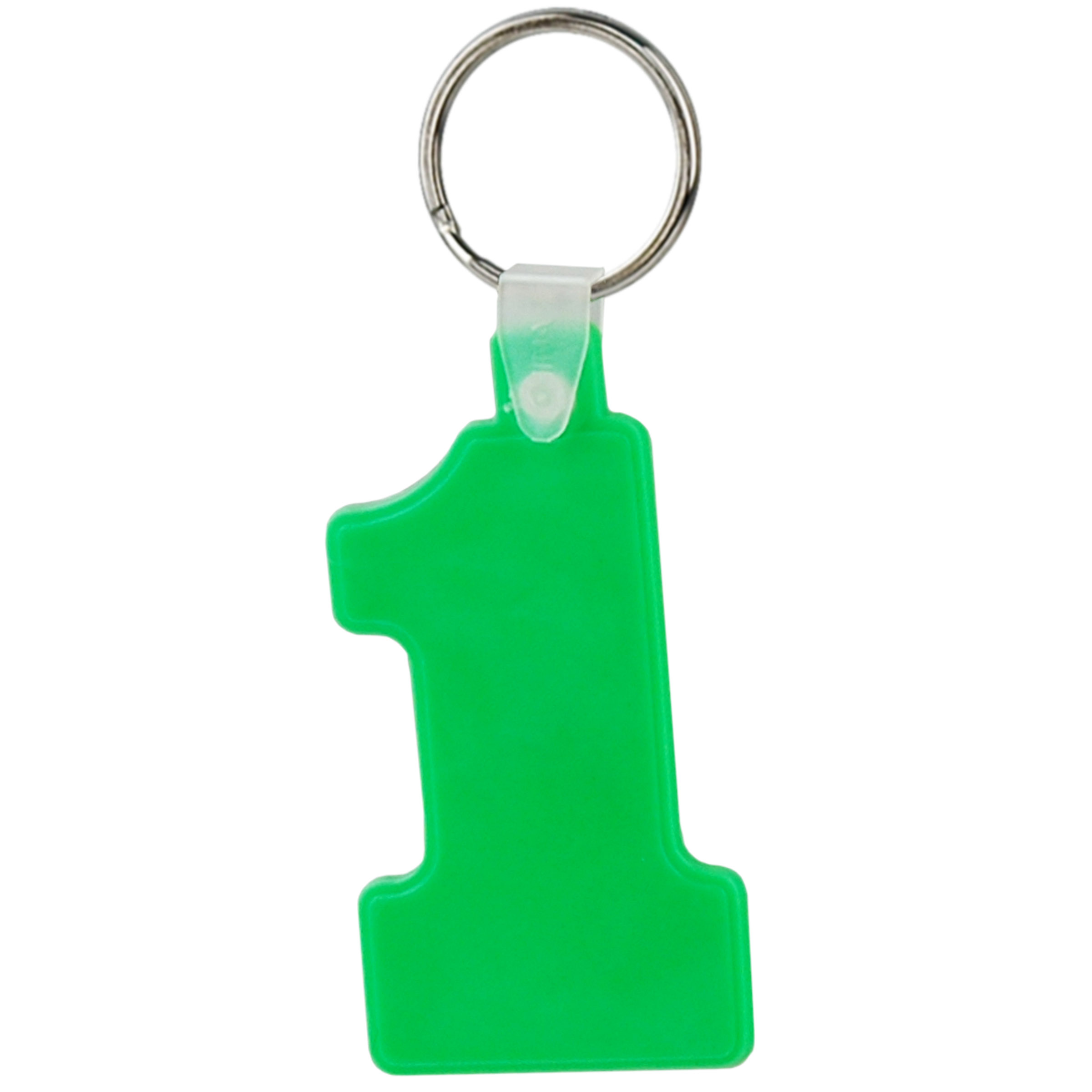 Picture of Soft Squeezable Key Tag (Number 1)