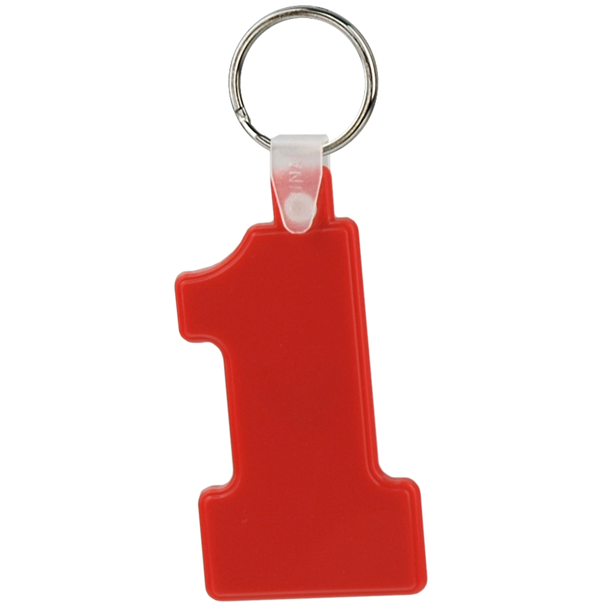 Picture of Soft Squeezable Key Tag (Number 1)